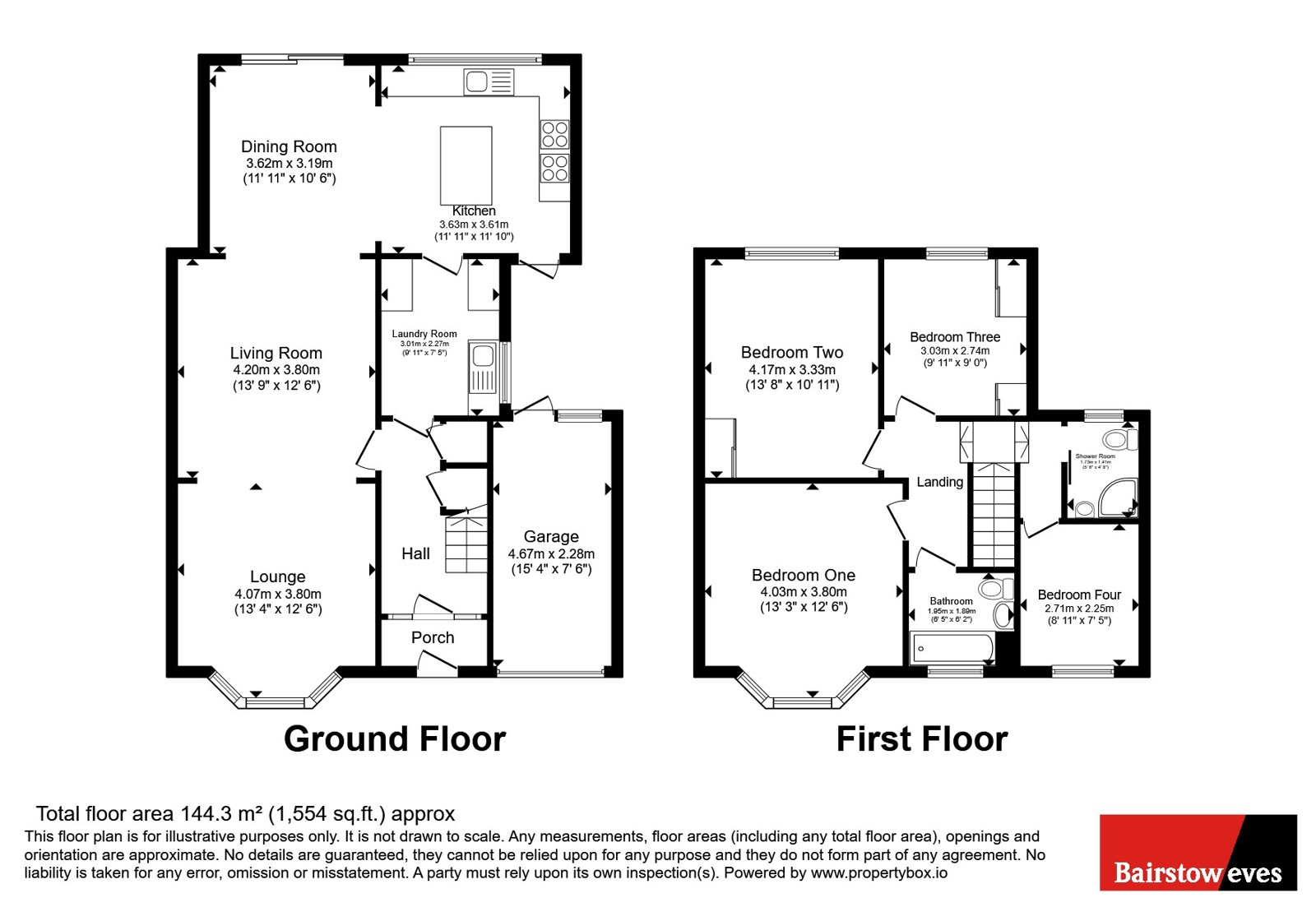 Astley Road, Essex floorplan