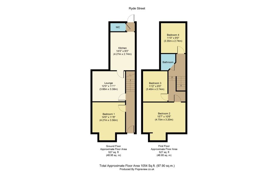 65 Ryde Street, Hull floorplan