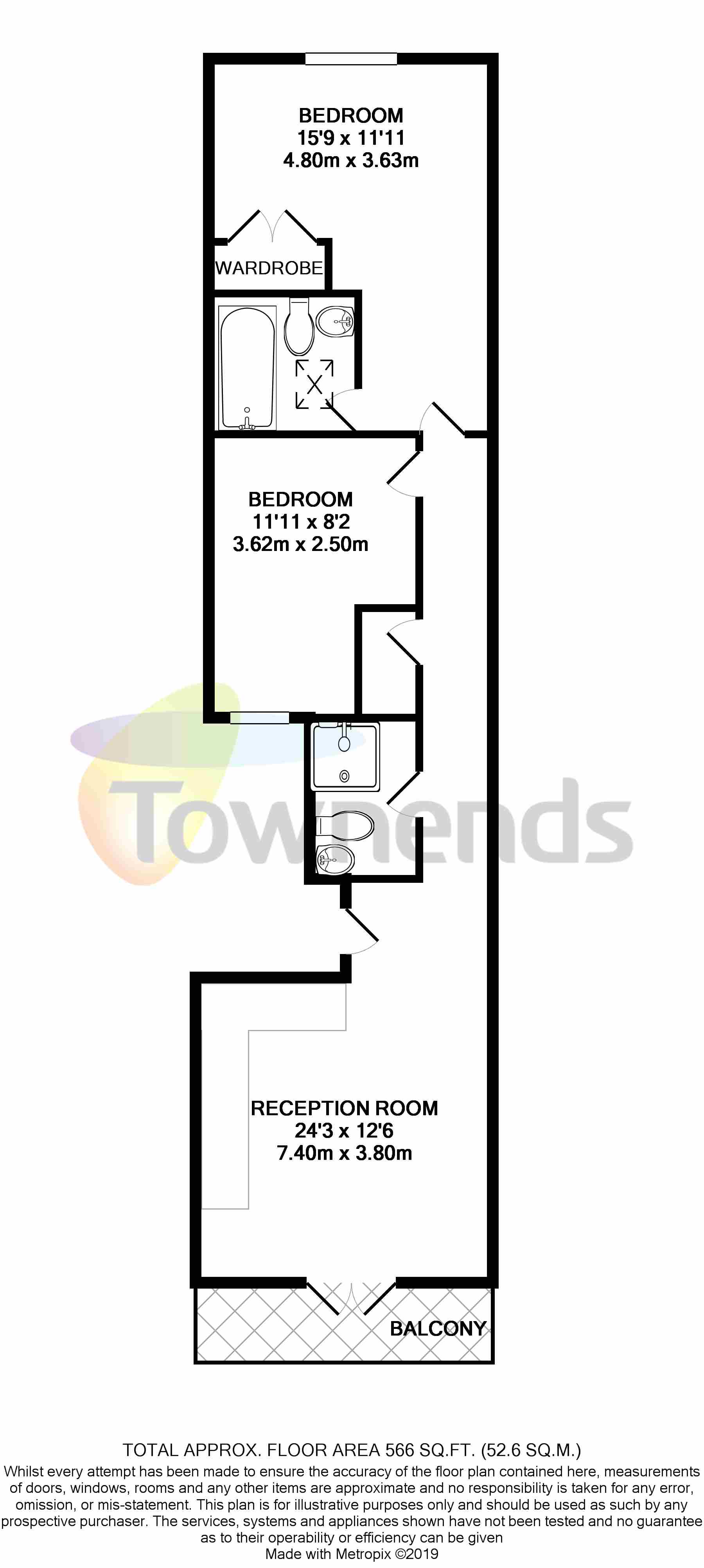 2 Bedrooms Flat to rent in Essex Place, Chiswick, London W4