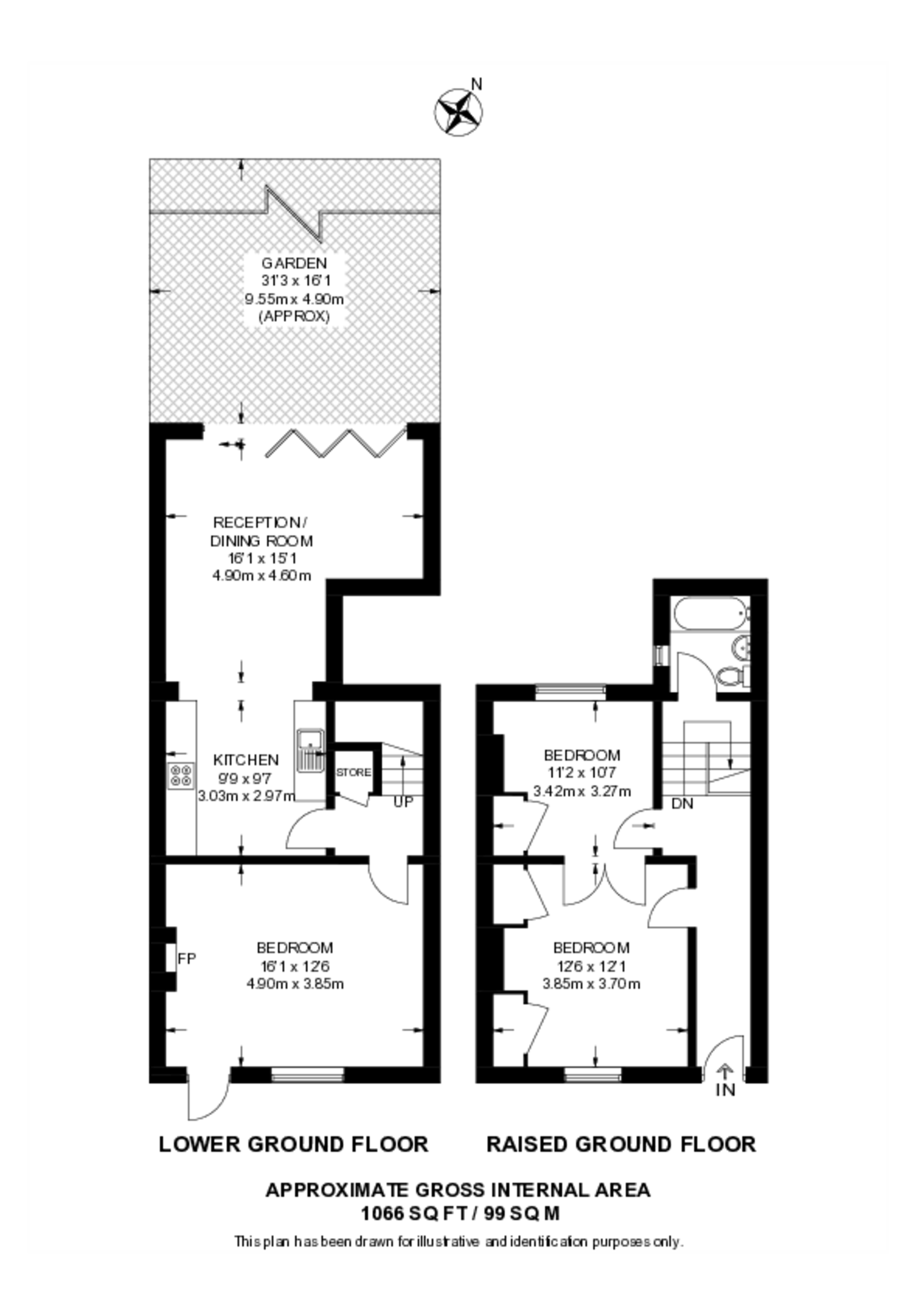 Carter Street, Kennington floorplan