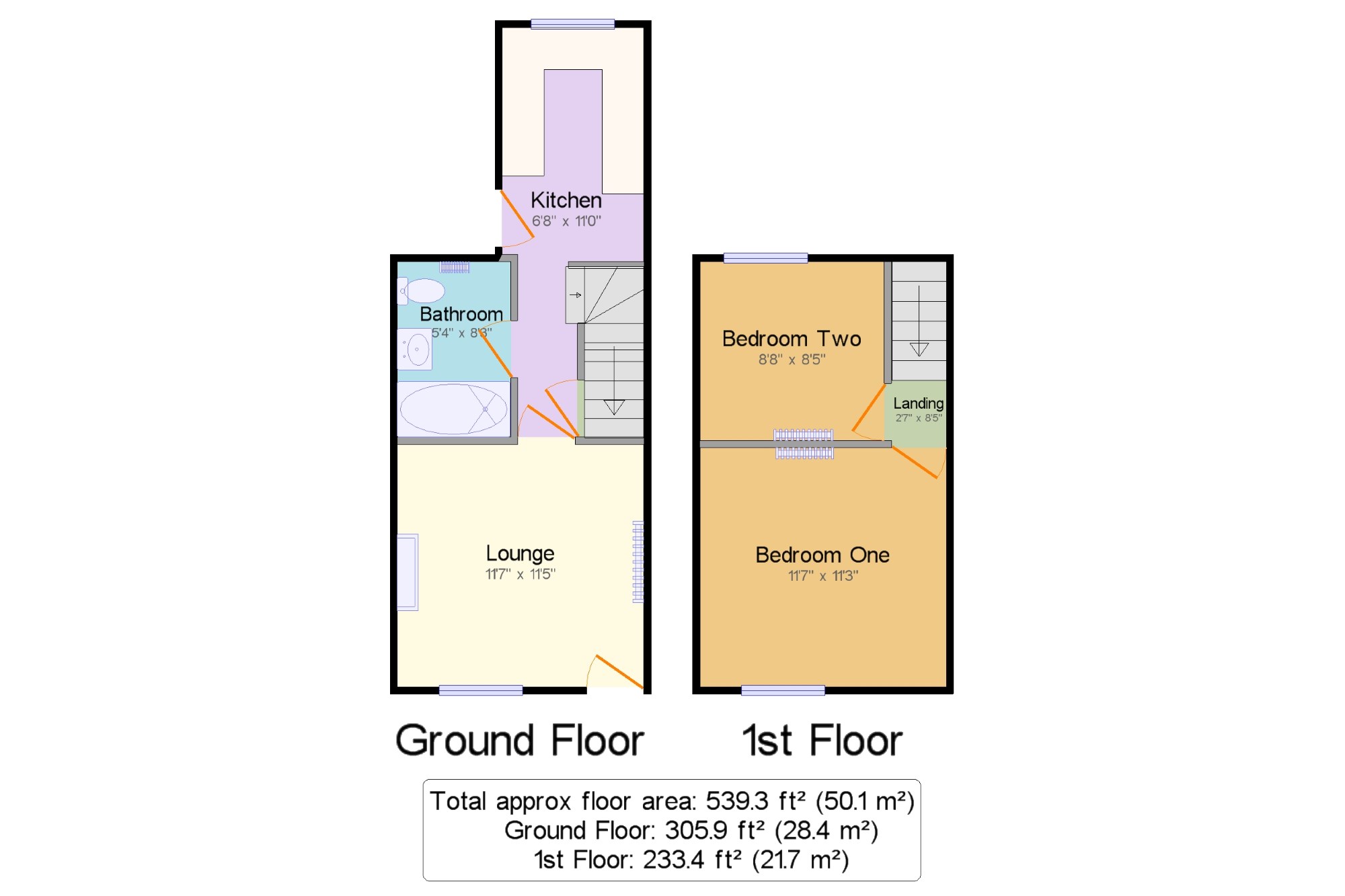 2 Bedrooms Terraced house for sale in Alexandra Road, Lancaster, Lancashire LA1