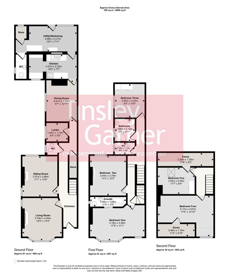 The Rowans, 142, Oulton Road, Stone floorplan