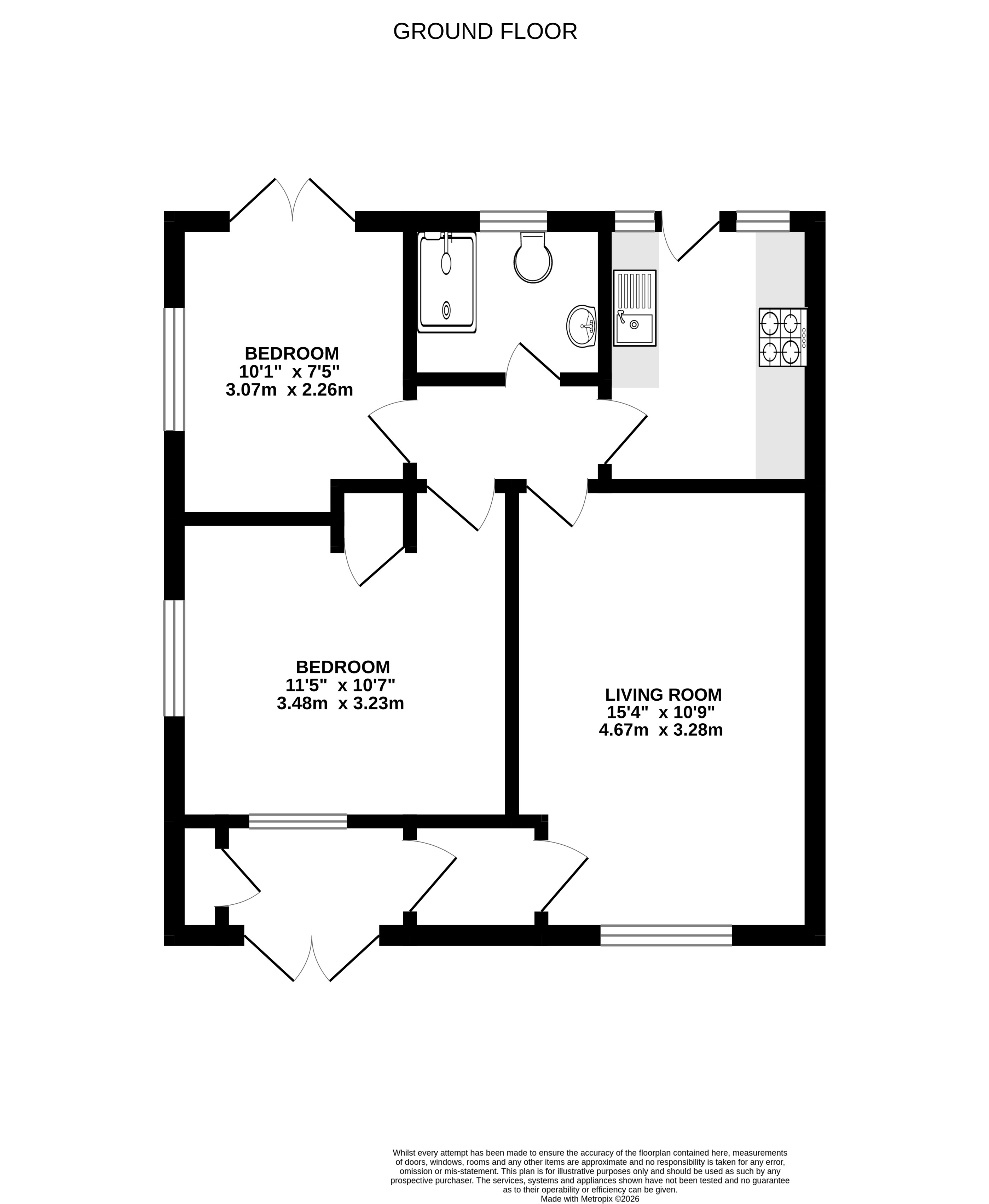 8, Elm Lane, Tongham floorplan