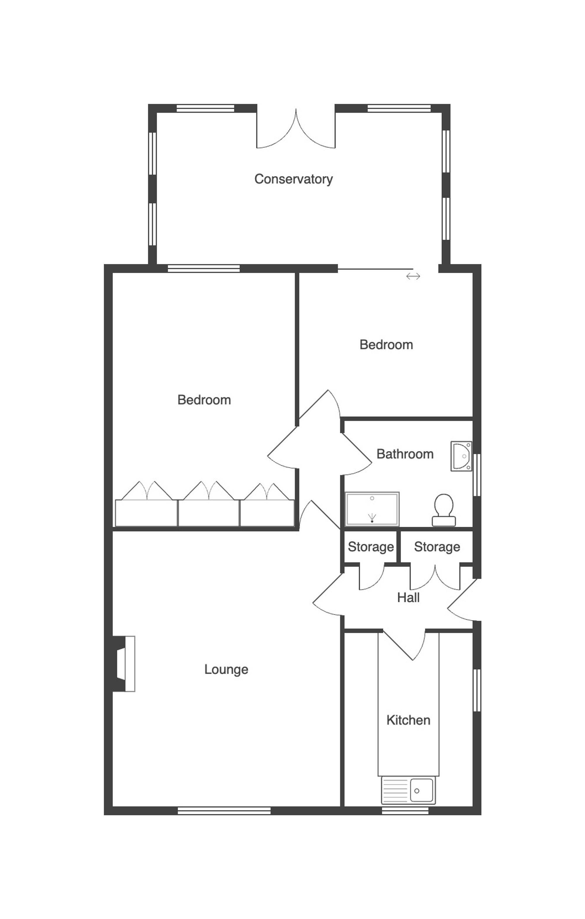 116 Quantock Road, Nottingham floorplan