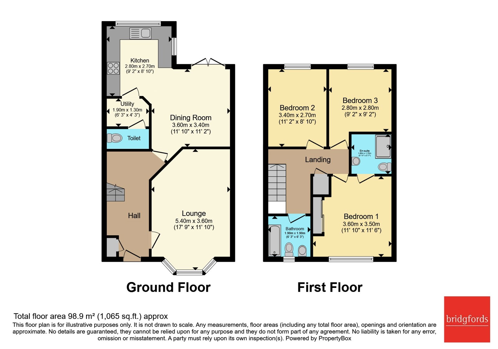 50, Herons Court, Durham floorplan