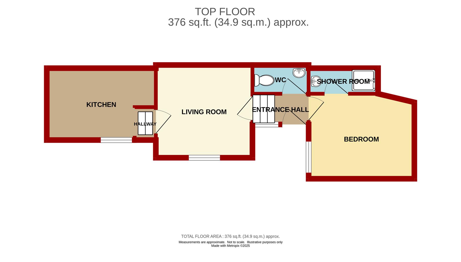 7, Court Lane, Newent floorplan