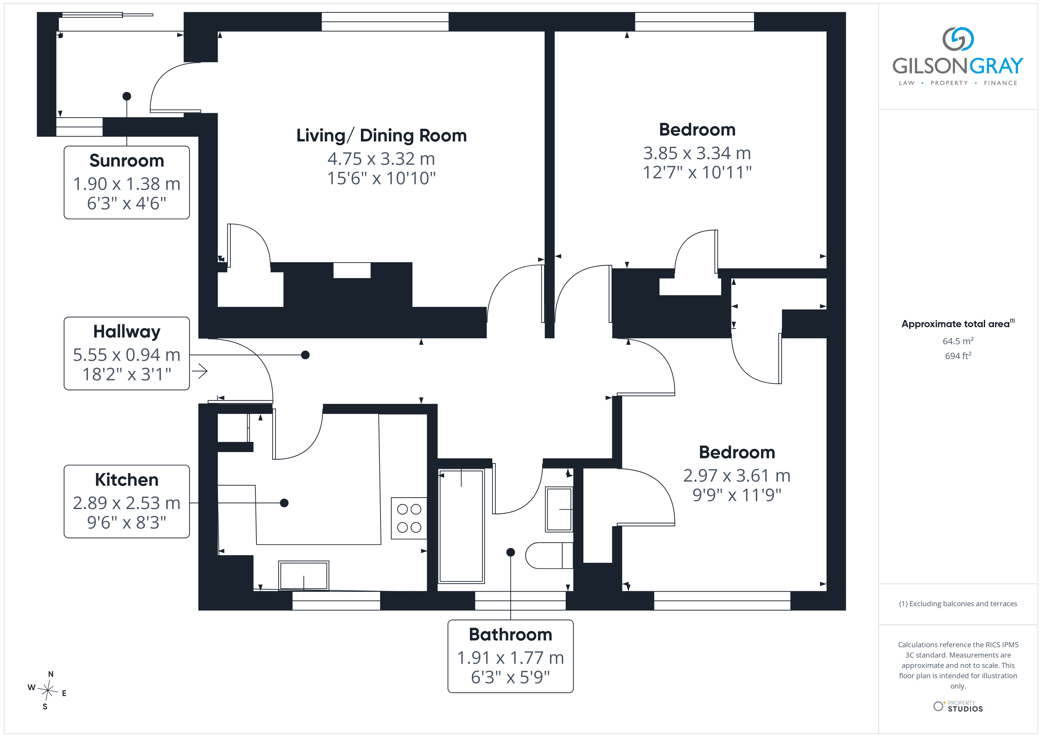 737/5, Ferry Road, Edinburgh floorplan