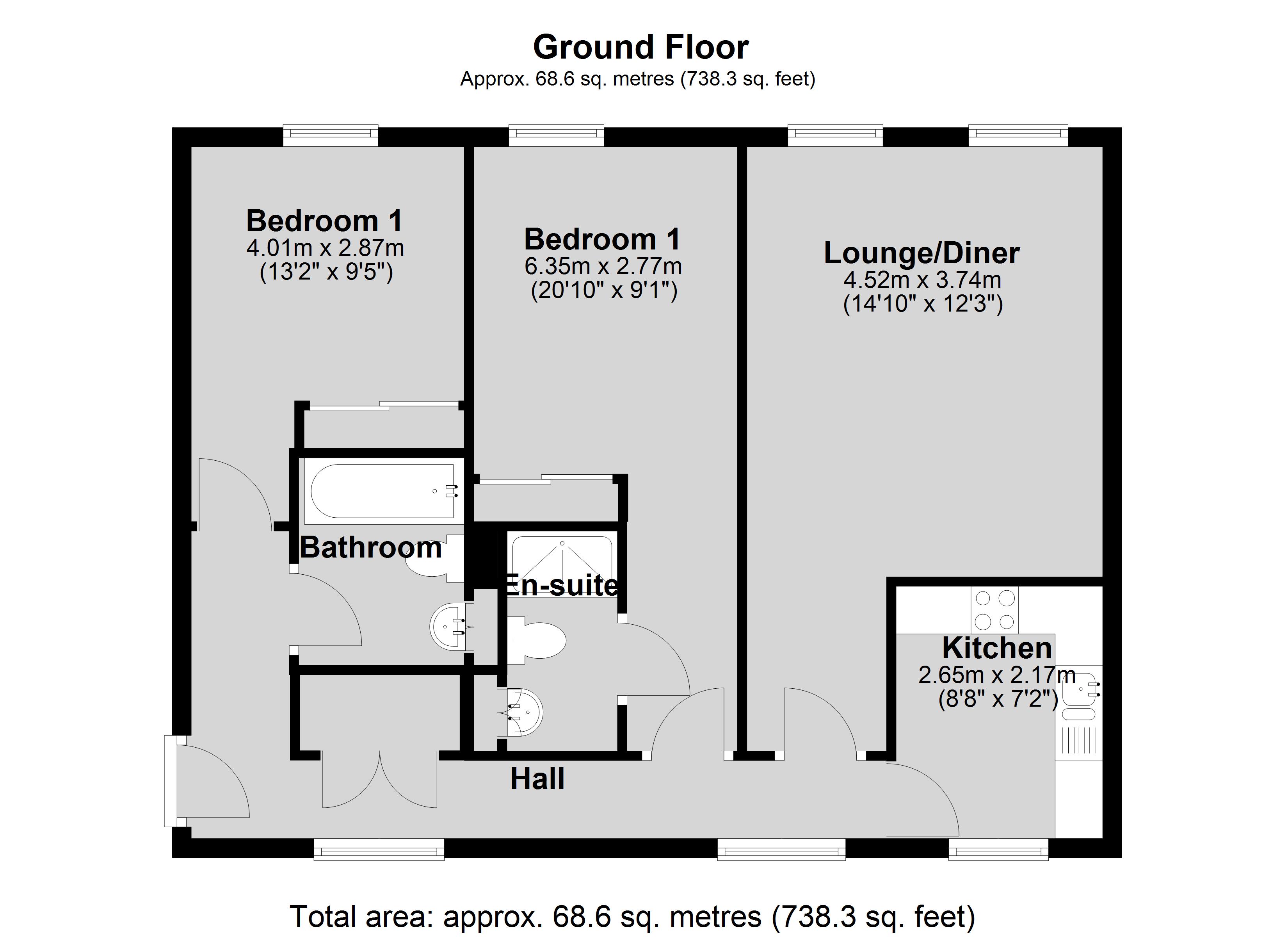 13, Museum Court, Lincoln floorplan