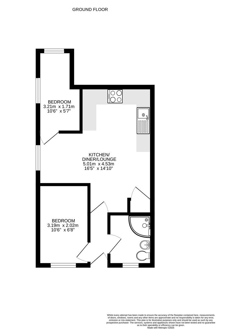 Flat 4, Lilliput Complex, St. Ives Road Carbis Bay floorplan