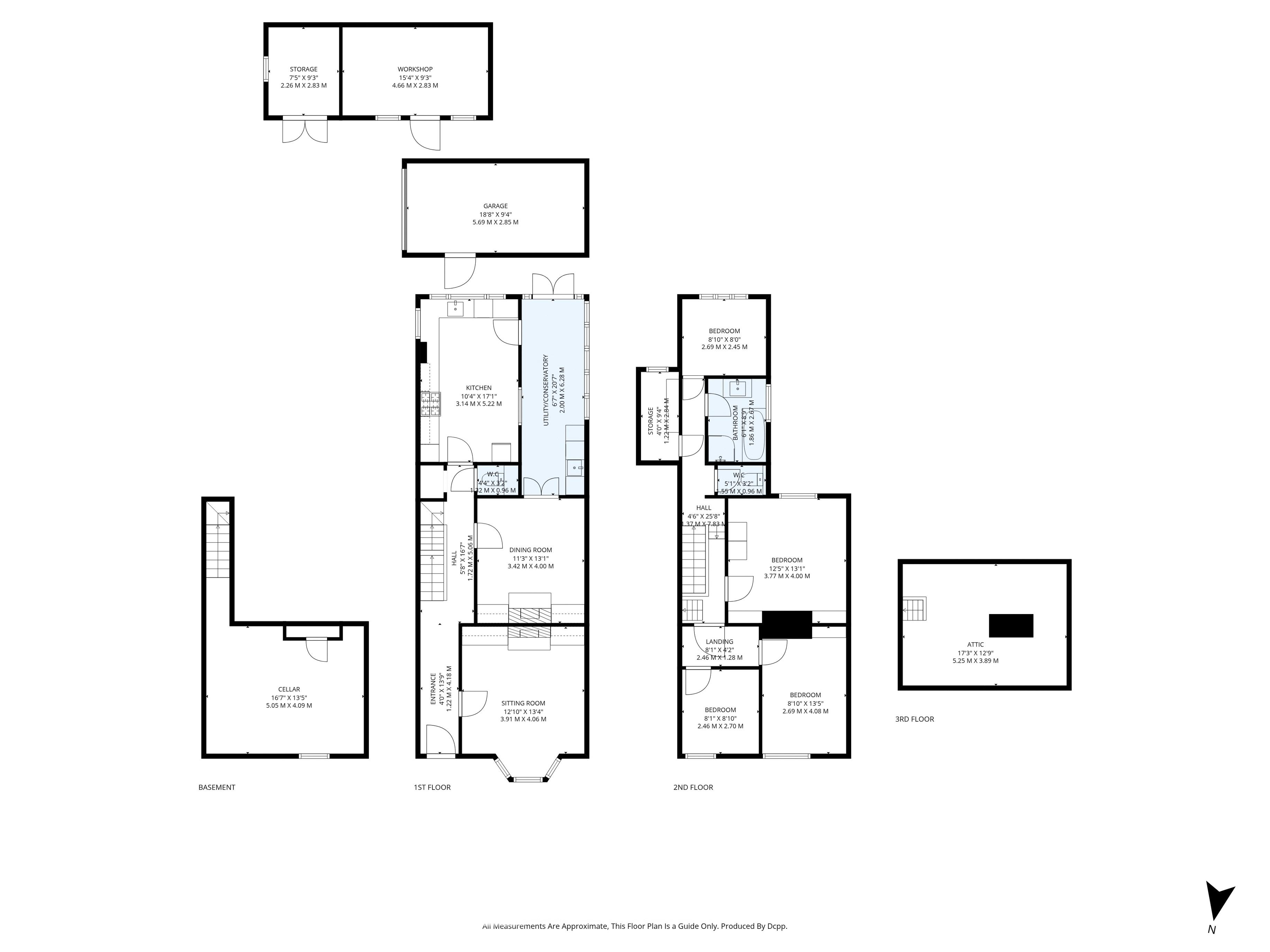 85, Kings Road, Bury St. Edmunds floorplan