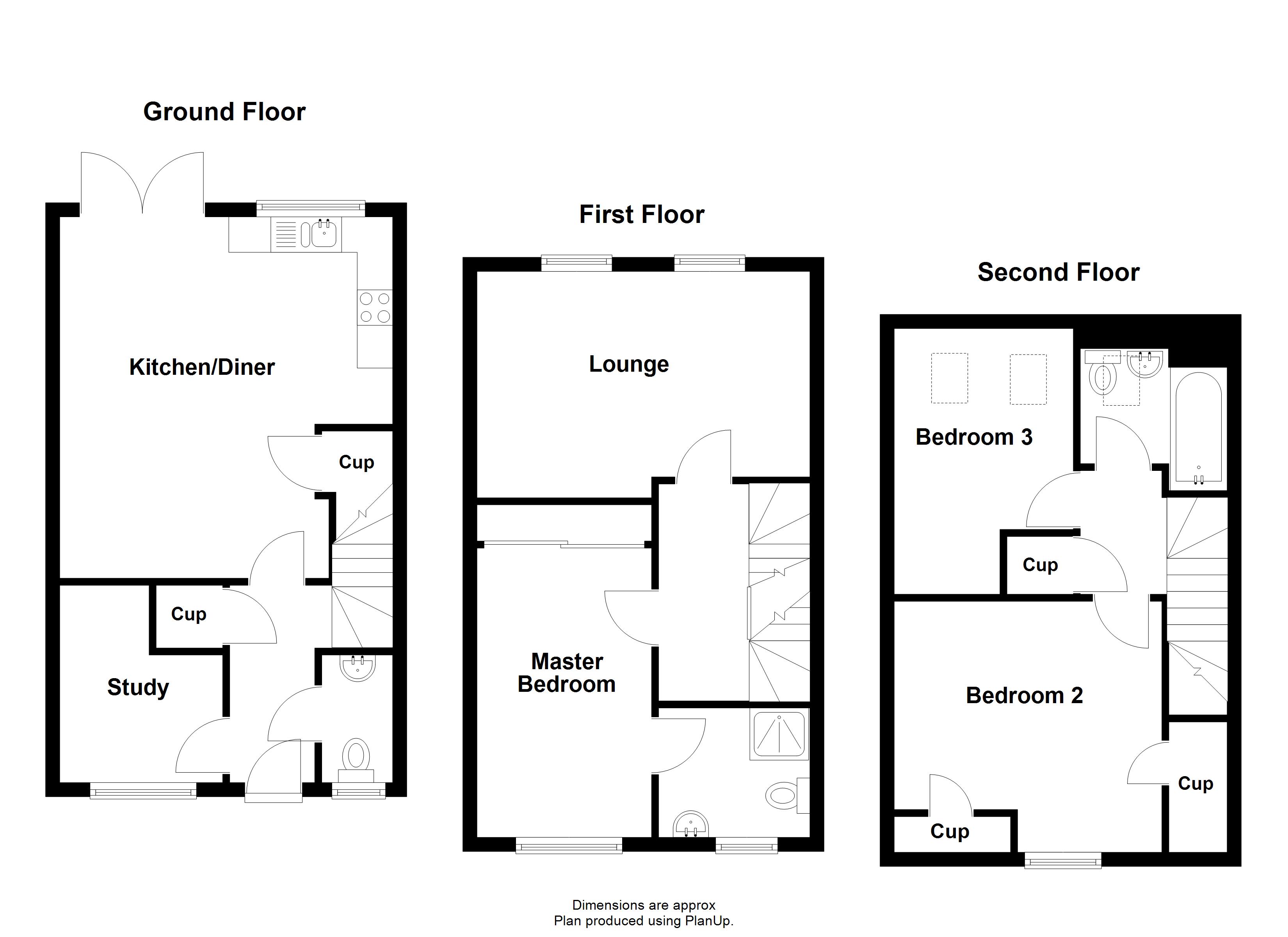 3, Curlew Rise, Minster-on-Sea floorplan