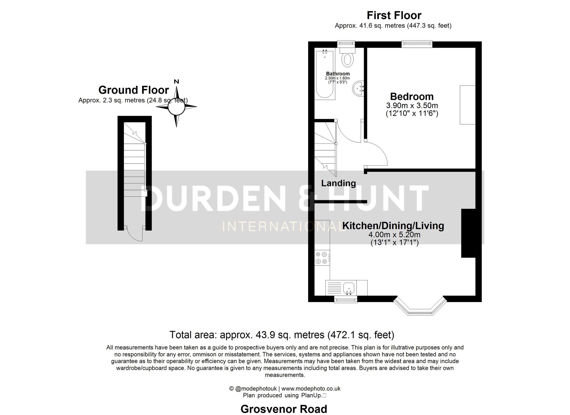49c Grosvenor Road, London floorplan