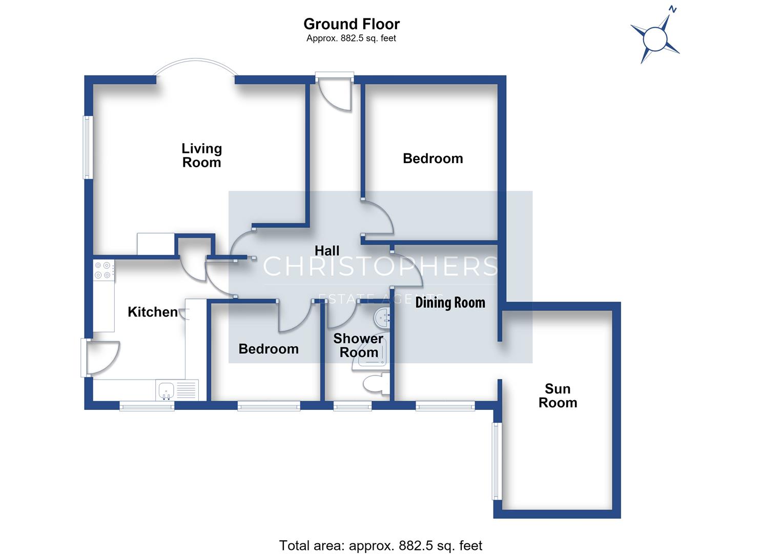 33, Cades Parc, Helston floorplan