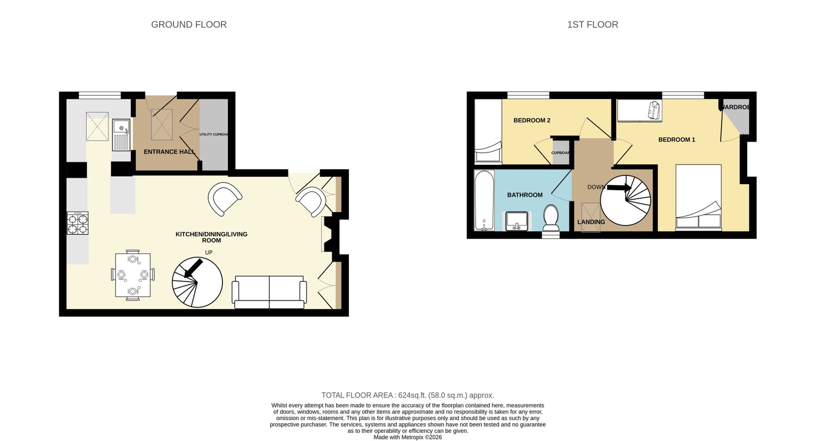 87, New Buildings, Bath floorplan