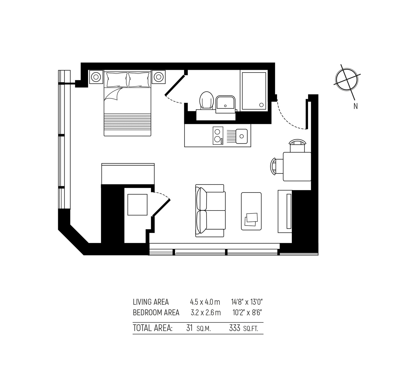 Flat 21, Skyline 292-298, High Street, Berkshire floorplan