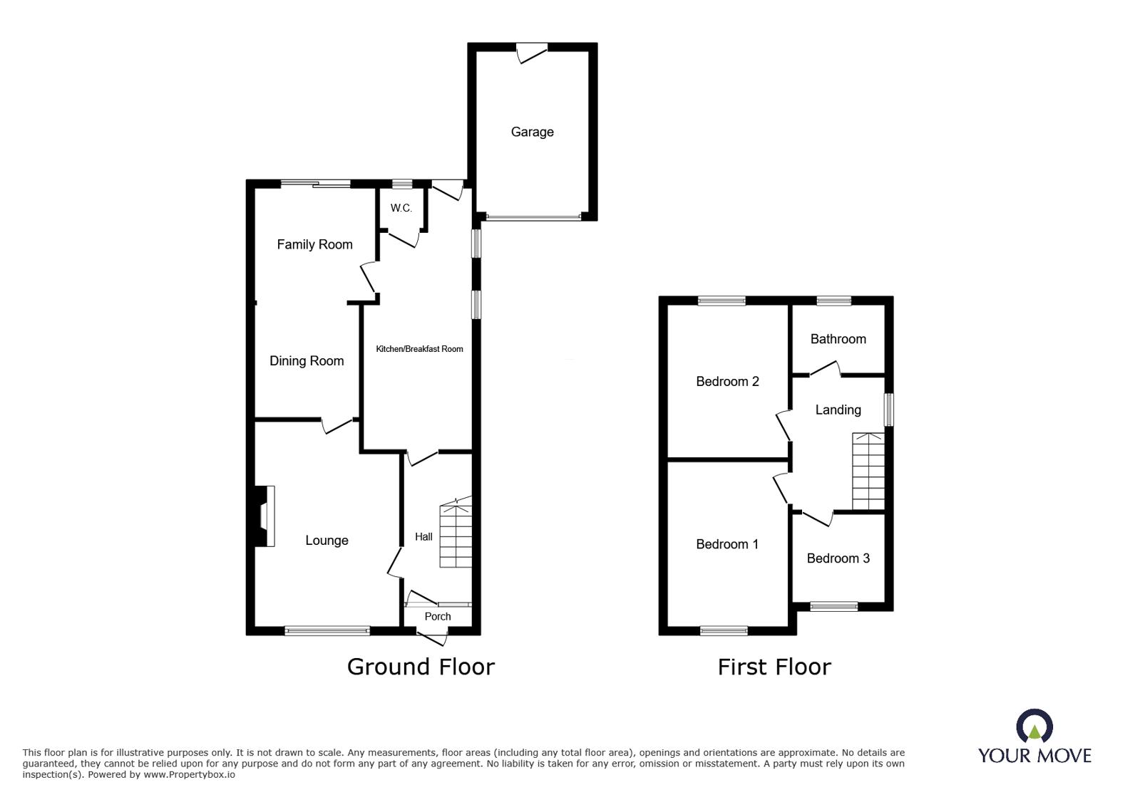 Roseway, Nuneaton floorplan