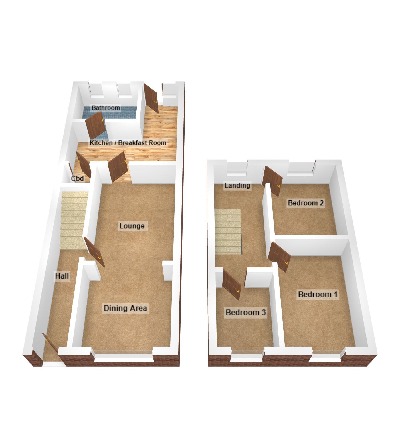 79, James Street, Caerphilly floorplan