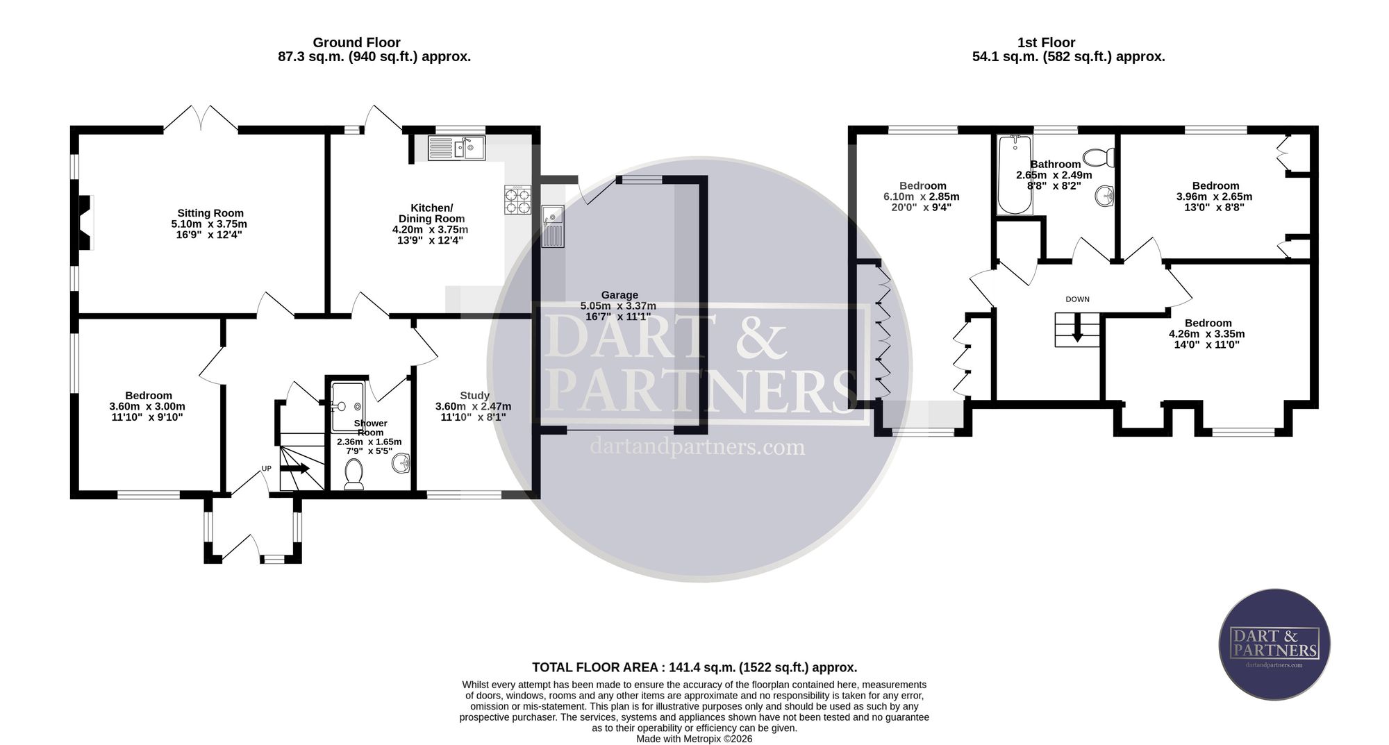 6 Ashleigh Park, Teignmouth floorplan