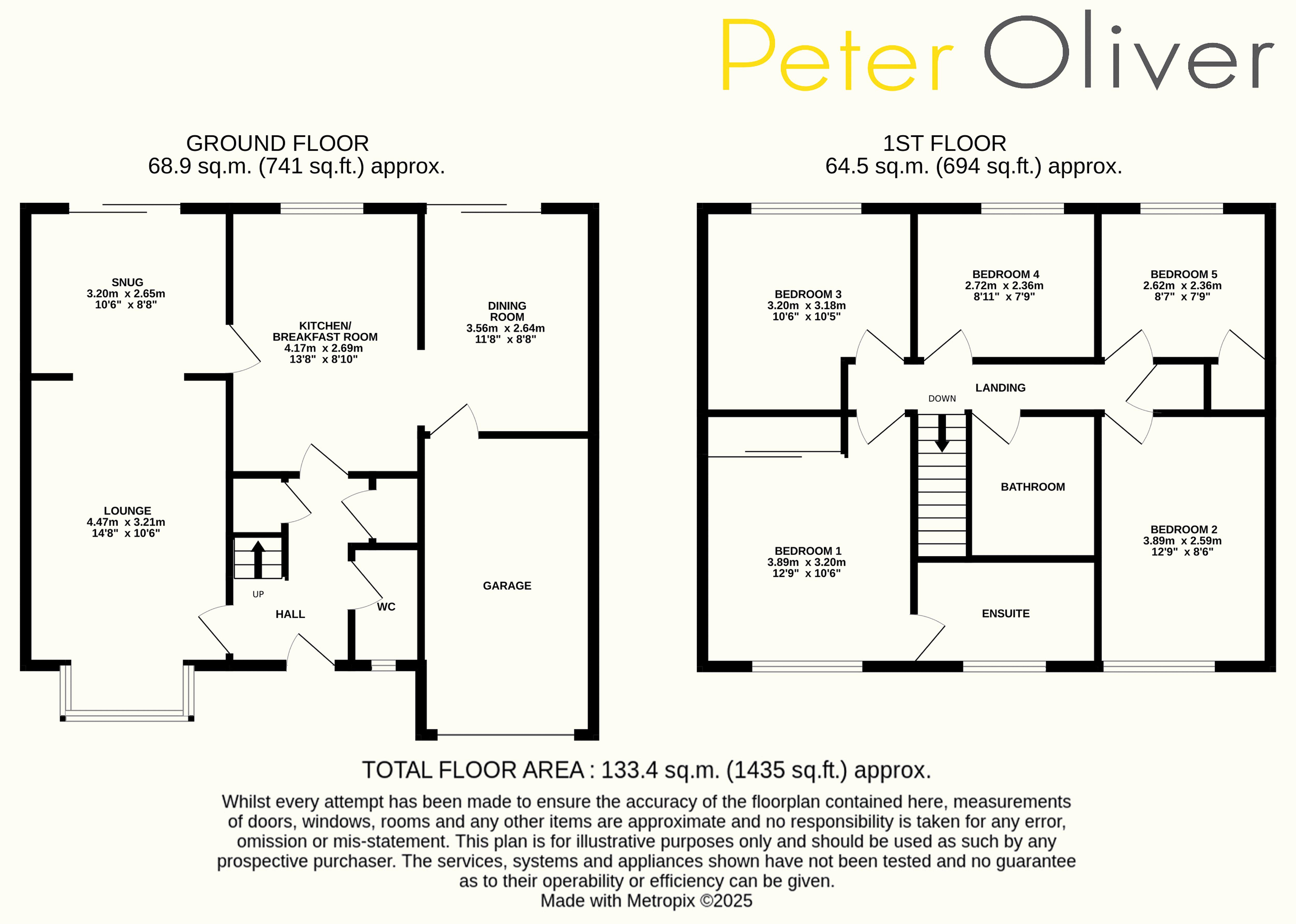 2, Roman Way, Uckfield floorplan