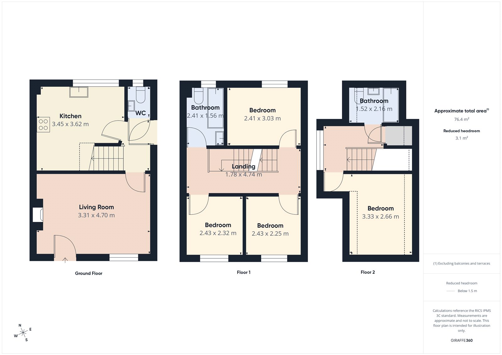 4, St Lukes Mews, Bristol floorplan