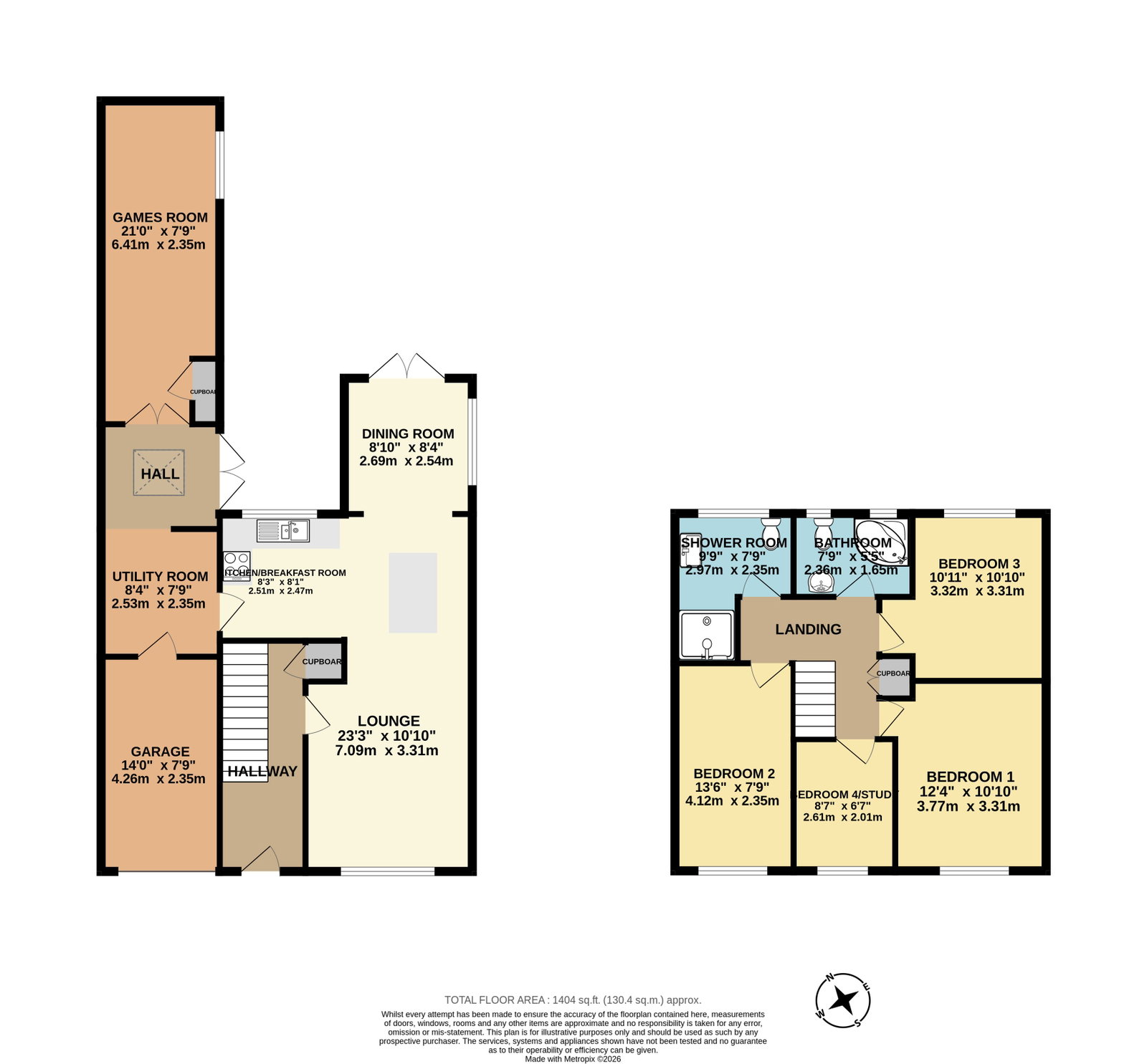 2, Holly Park Close, Plymouth floorplan