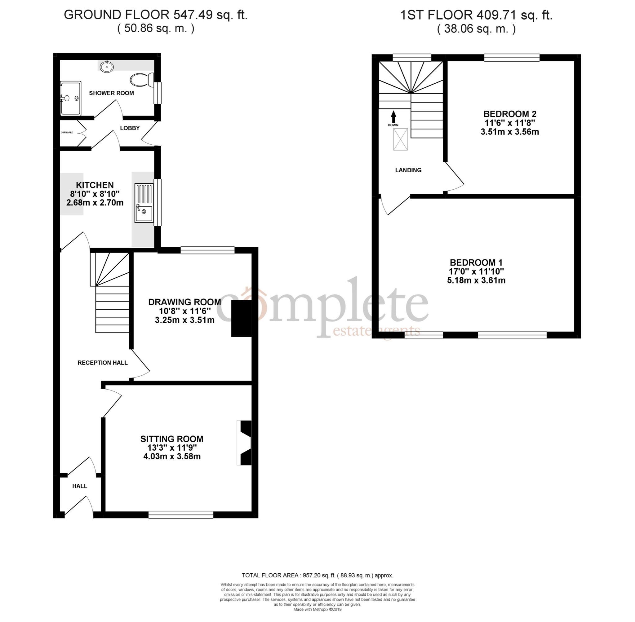 2 Bedrooms Terraced house for sale in Denmark Road, Bath BA2