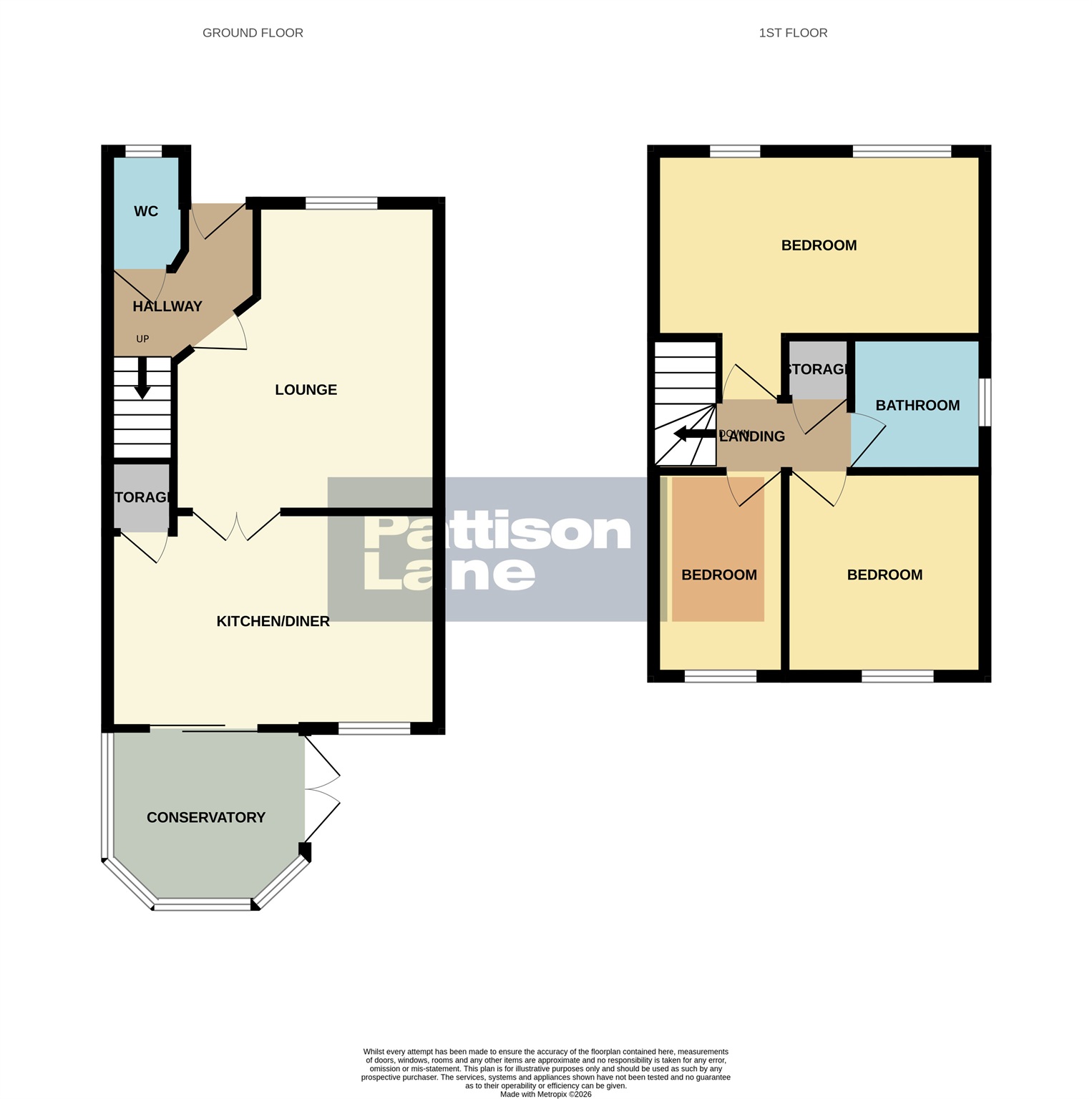 6, Ladybower Close, Kettering floorplan