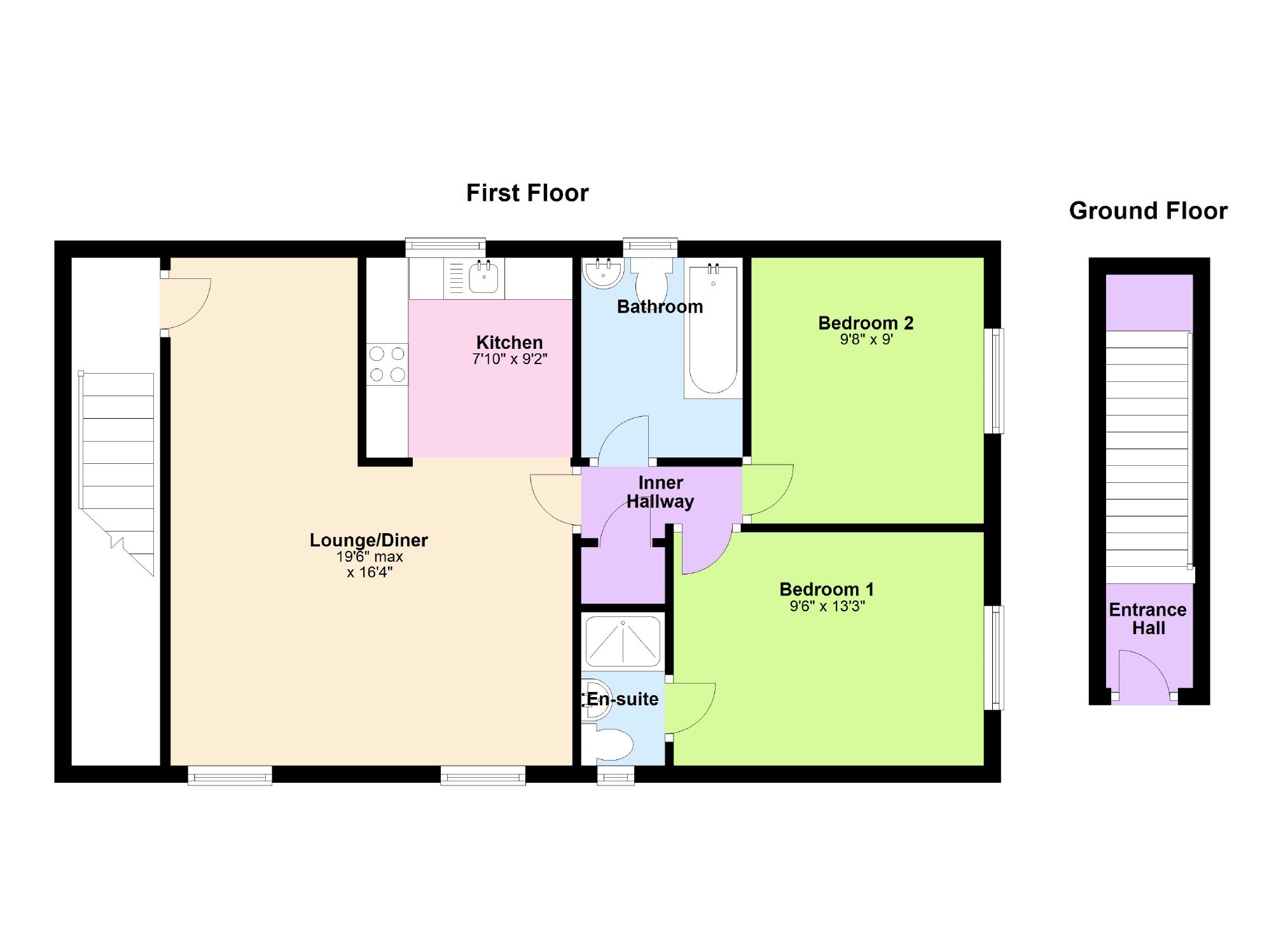 2 Bedrooms Maisonette for sale in Laurel Mews, Leighton Buzzard LU7