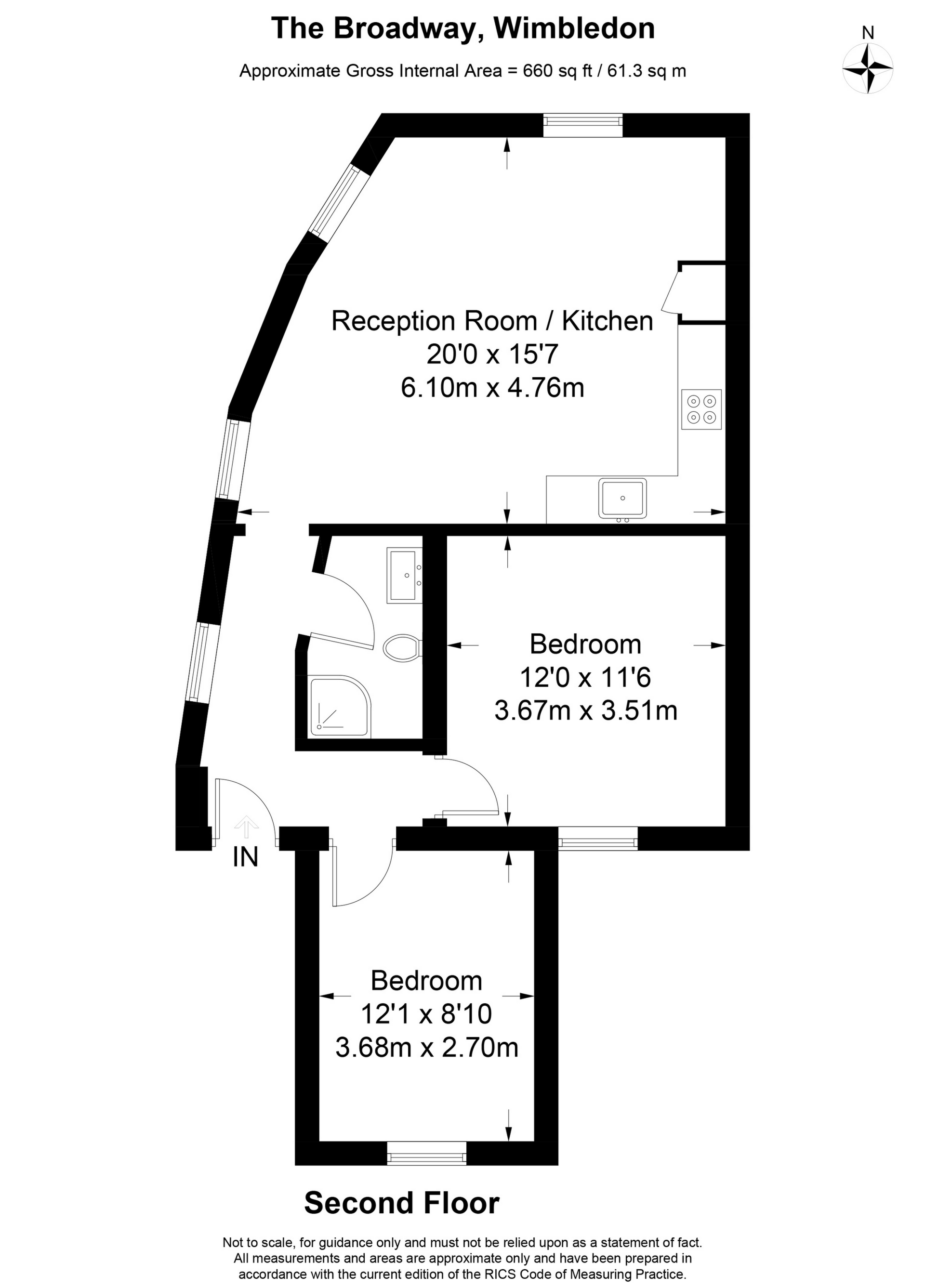 The Broadway, London floorplan
