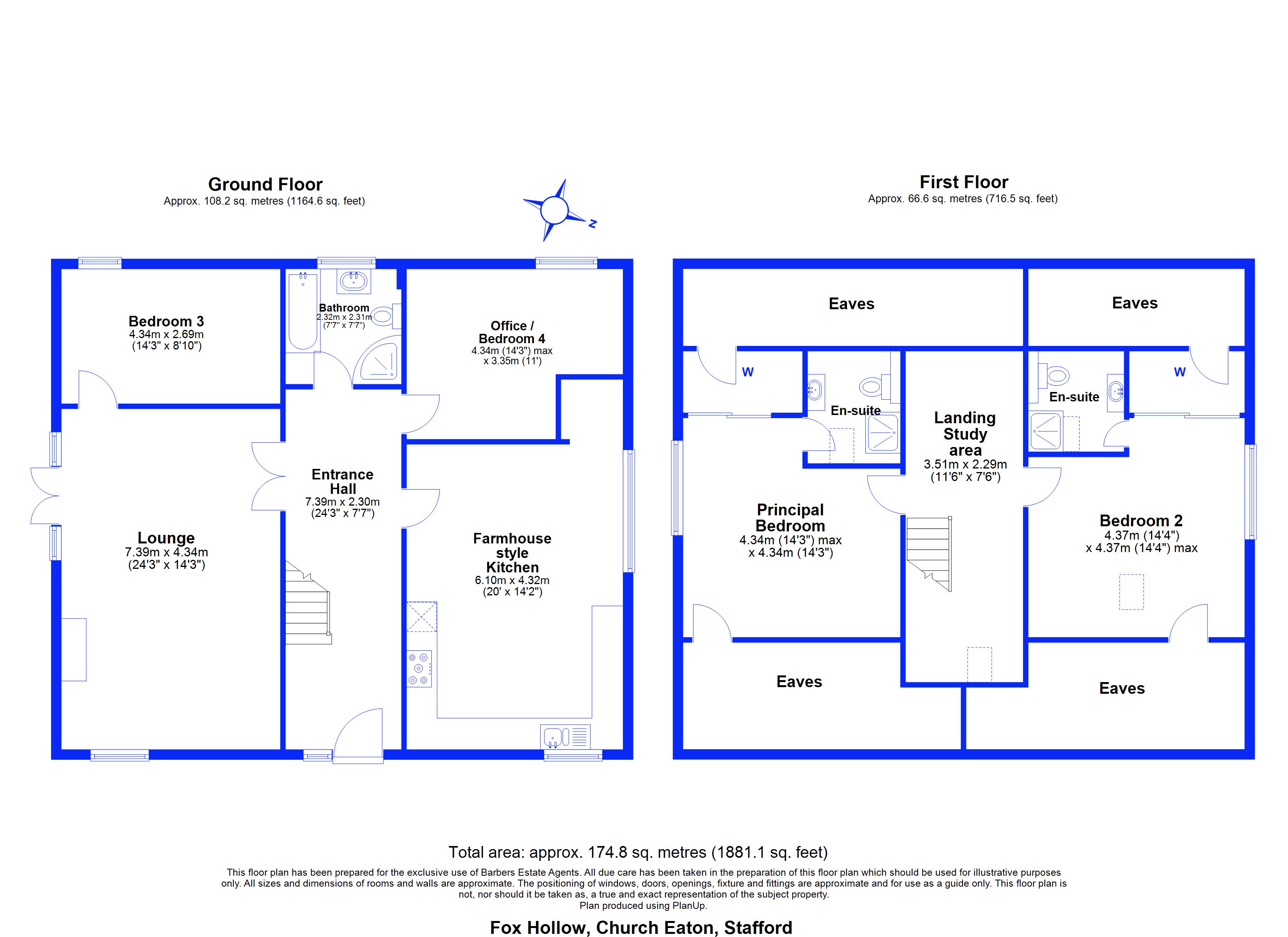 Fox Hollow, Stafford floorplan