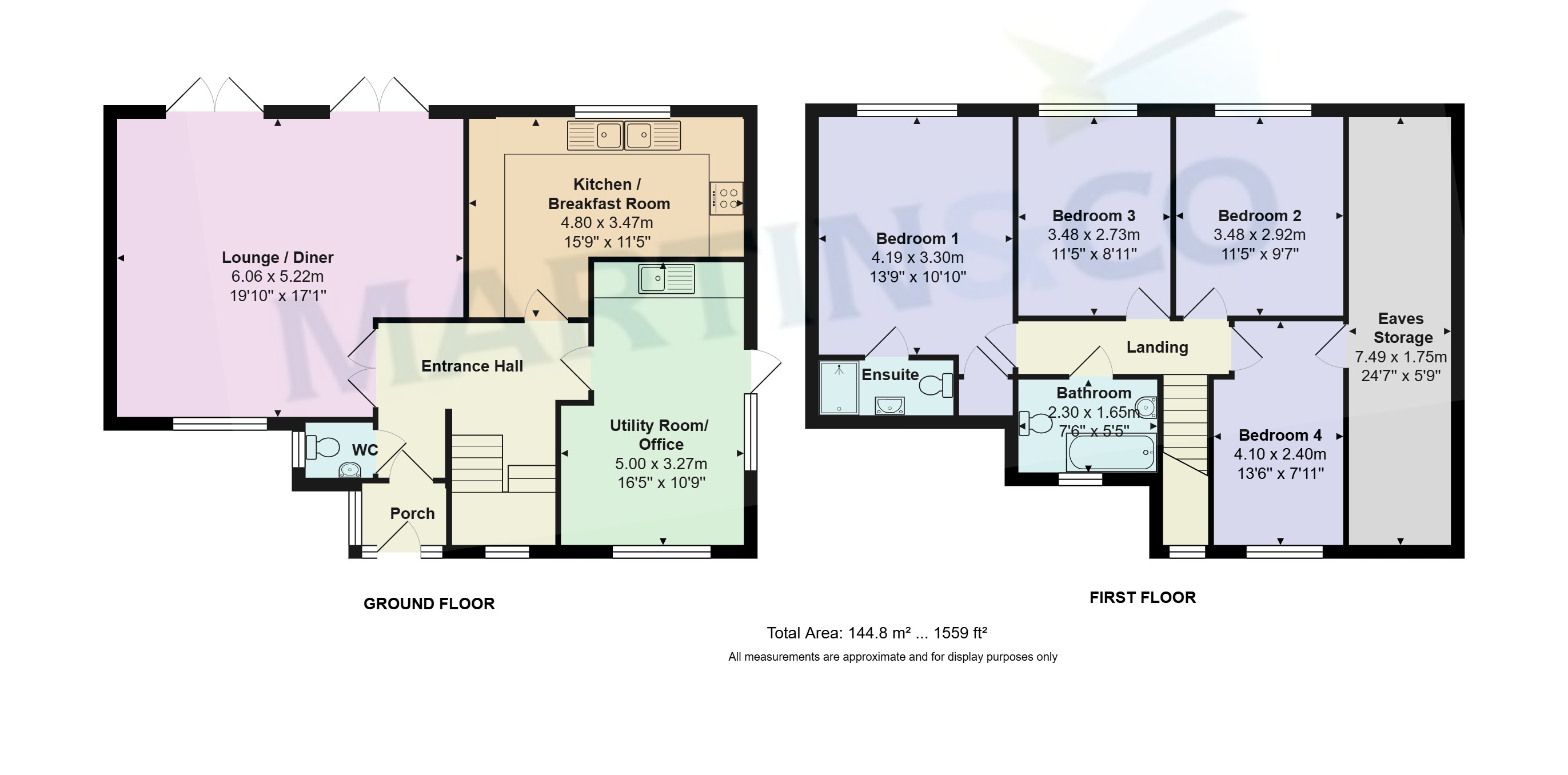63, Meon Road, Bournemouth floorplan