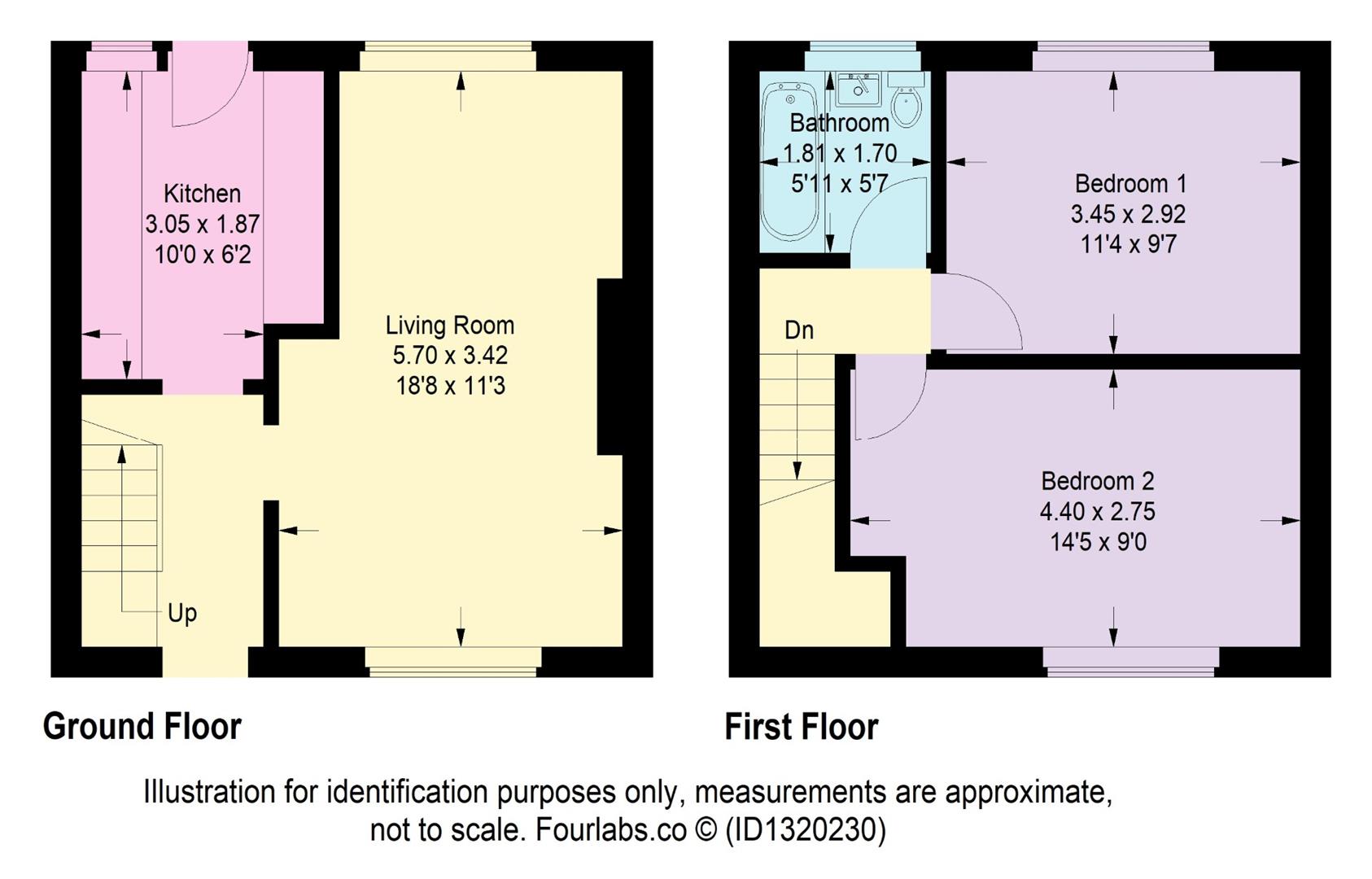 3, Craigmount Place, Dundee floorplan
