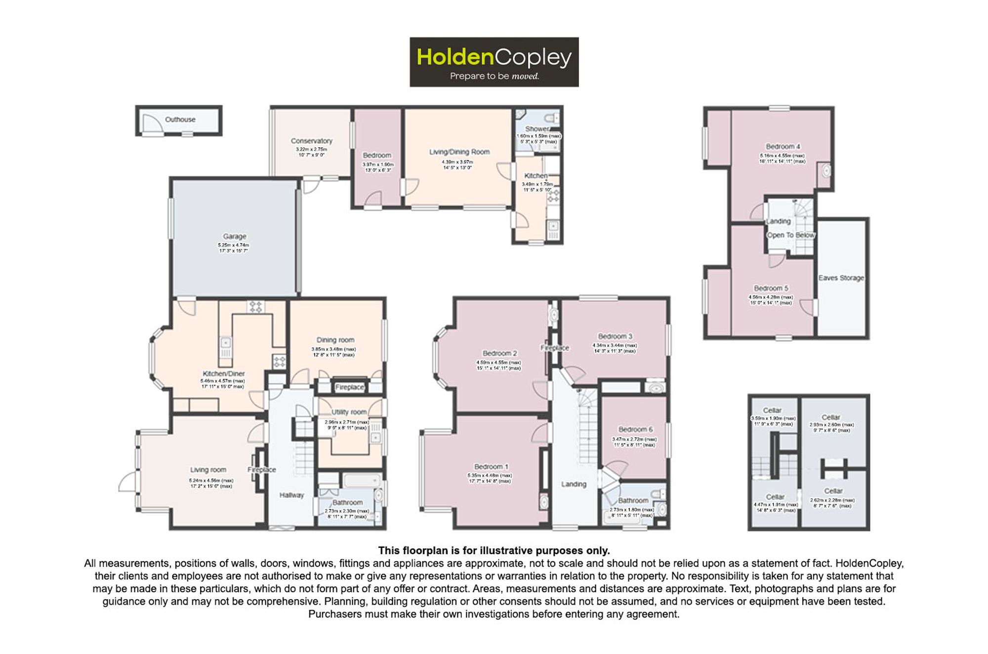 20 Villa Road, Nottingham floorplan