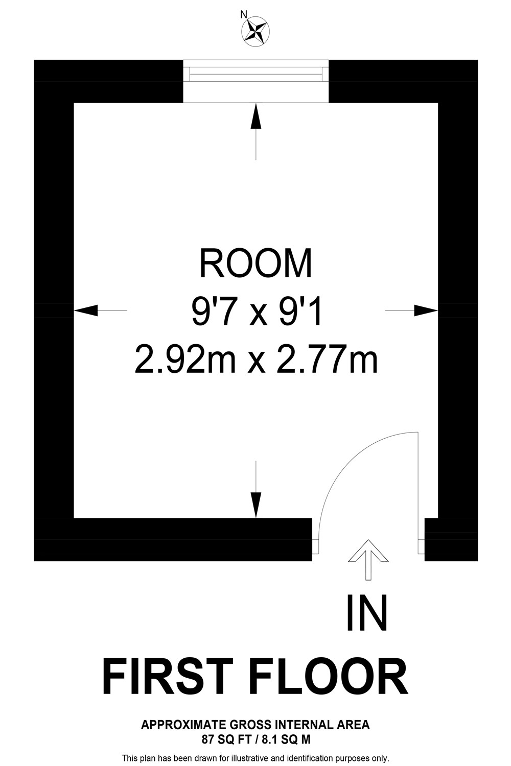 243, Room 2, Waverley Road, Reading floorplan