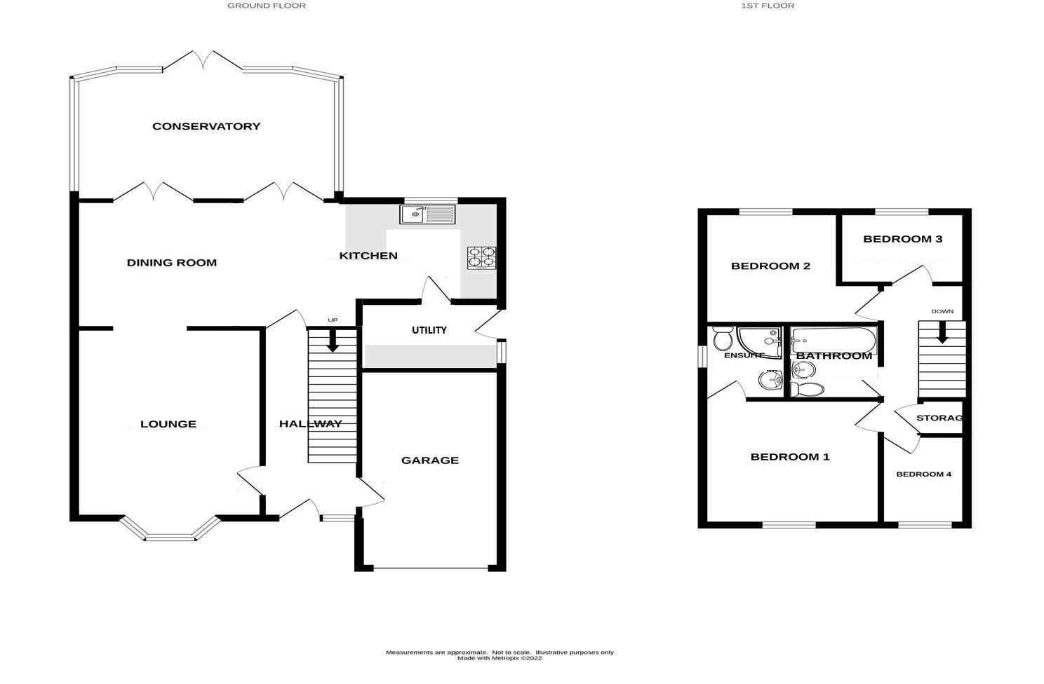 9, Gloucester Way, Glossop floorplan