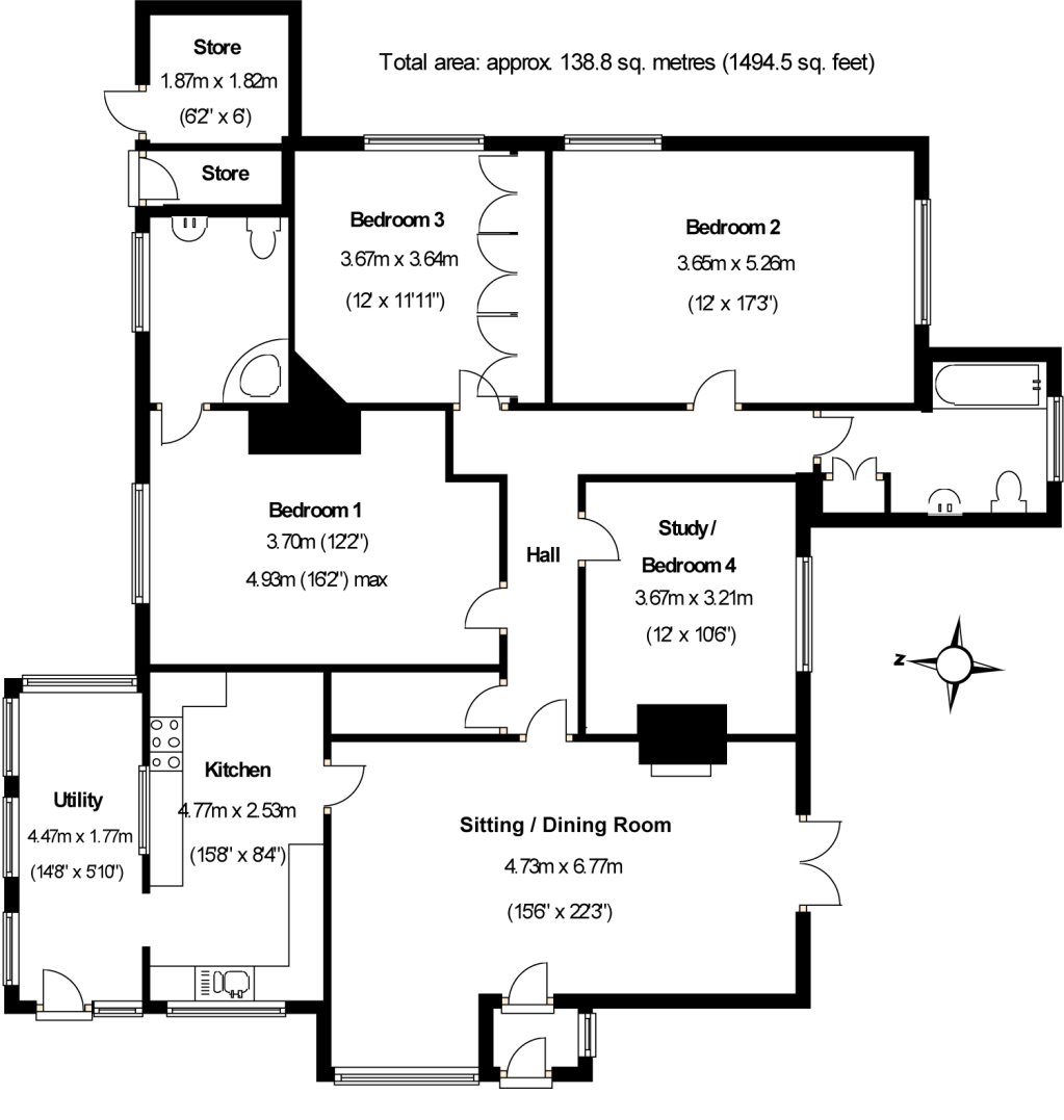 4 Bedrooms  to rent in Dorking Road, Bookham, Leatherhead KT23