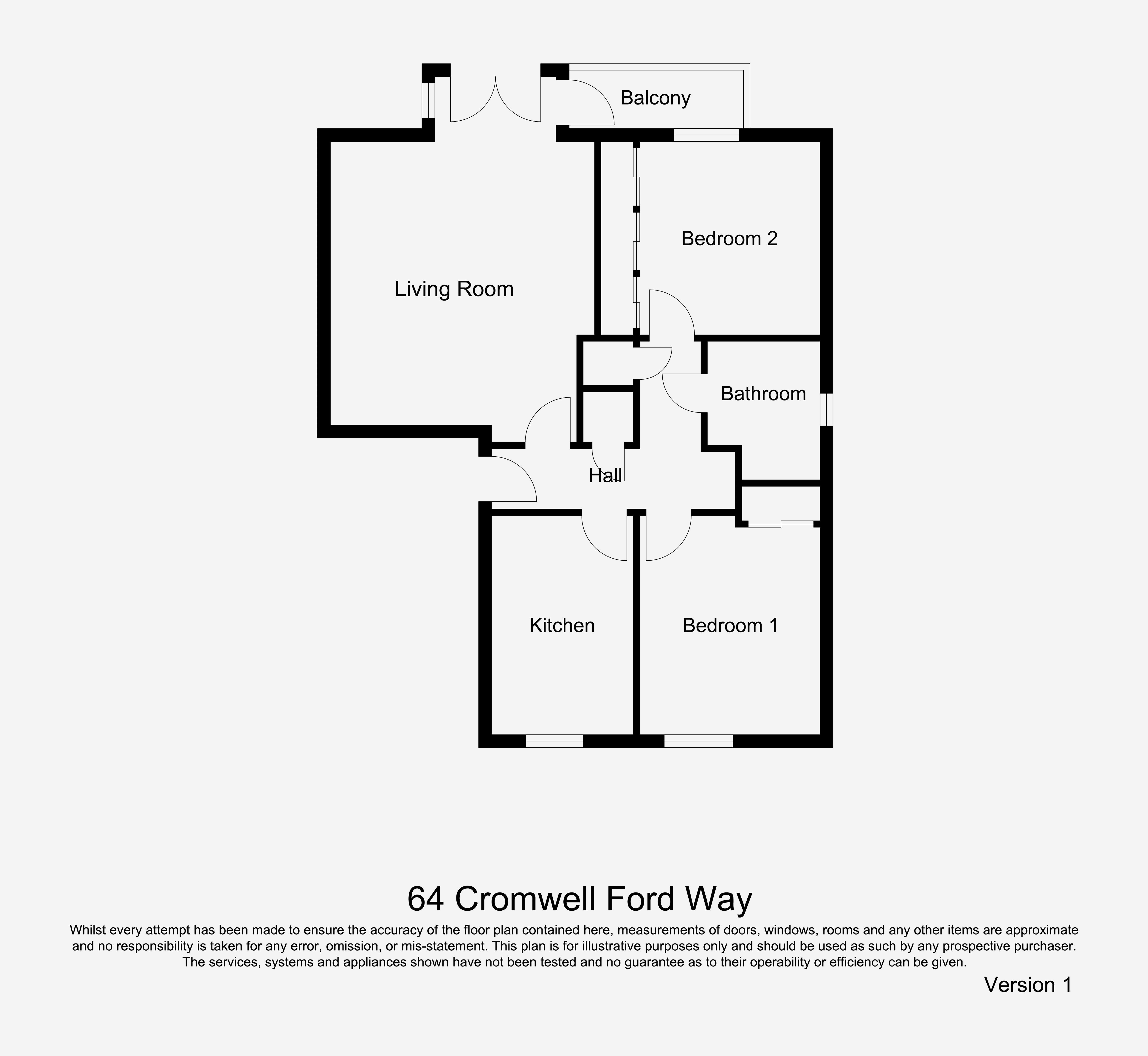 Cromwell Ford Way, BlaydonOnTyne NE21, 2 bedroom flat for sale