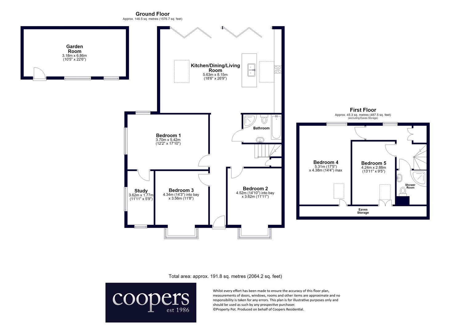 125, The Greenway, Ickenham floorplan