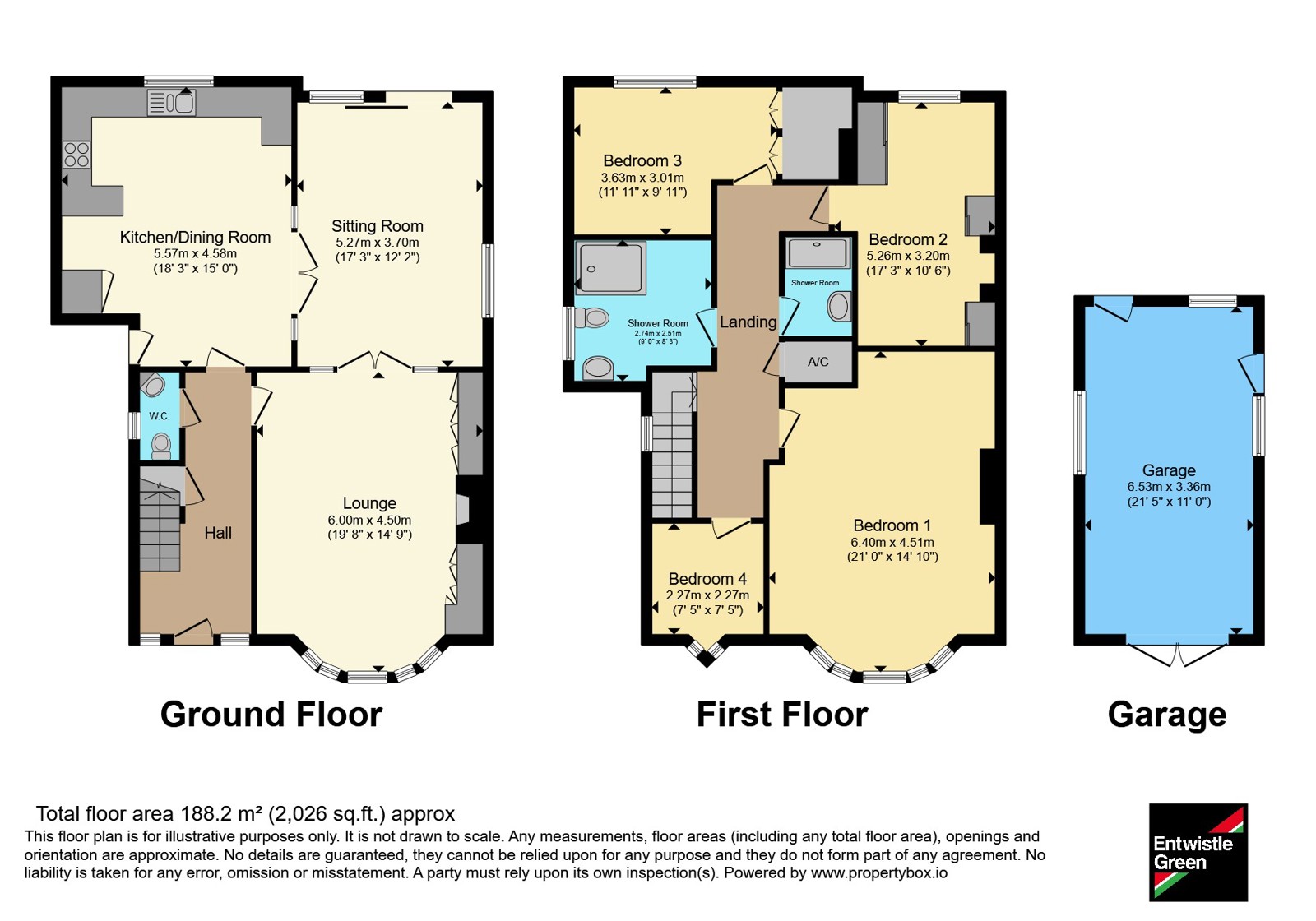 Slyne Villa,, Lancaster Road, Lancaster floorplan