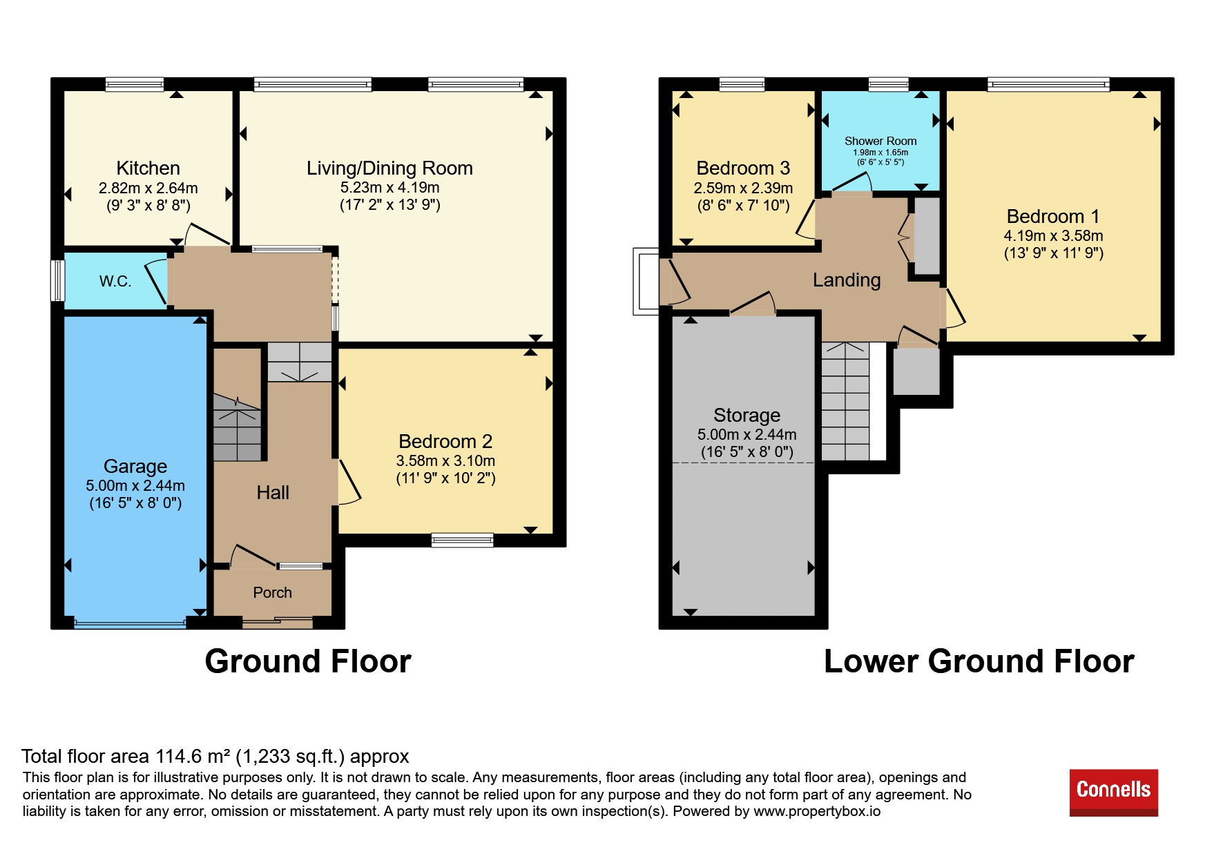 4, Woodleigh Close, Exeter floorplan