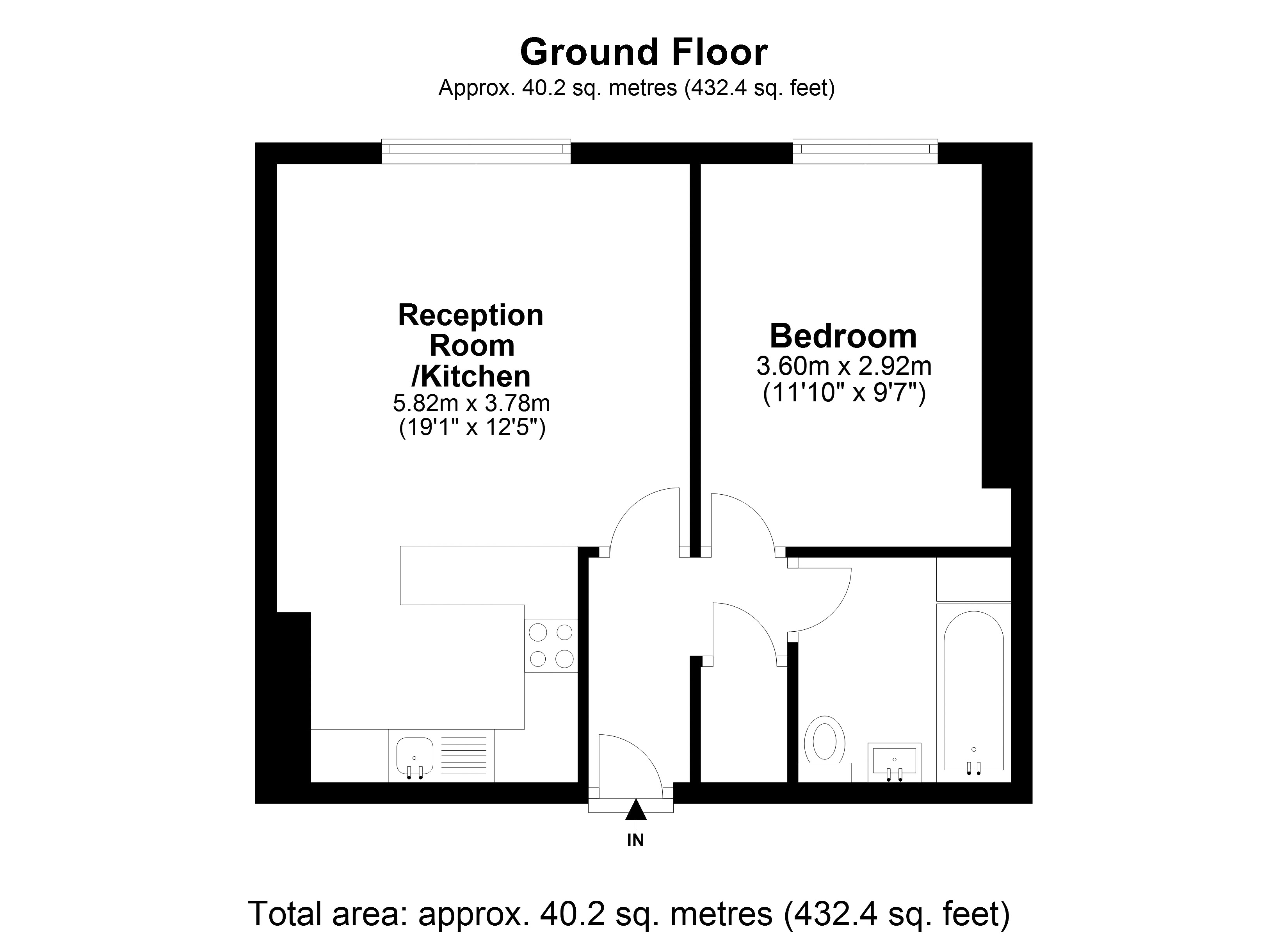 Rushbury Court, Hampton floorplan