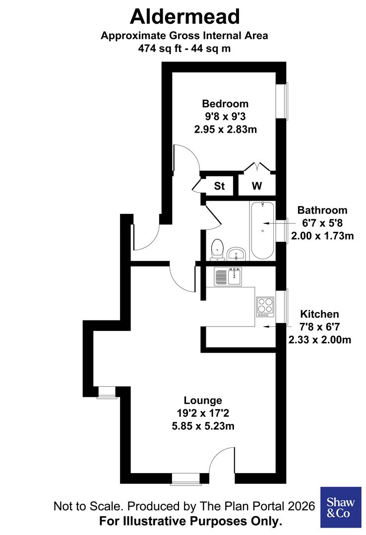Flat 3, Aldermead, 14, Pownall Gardens, Hounslow floorplan
