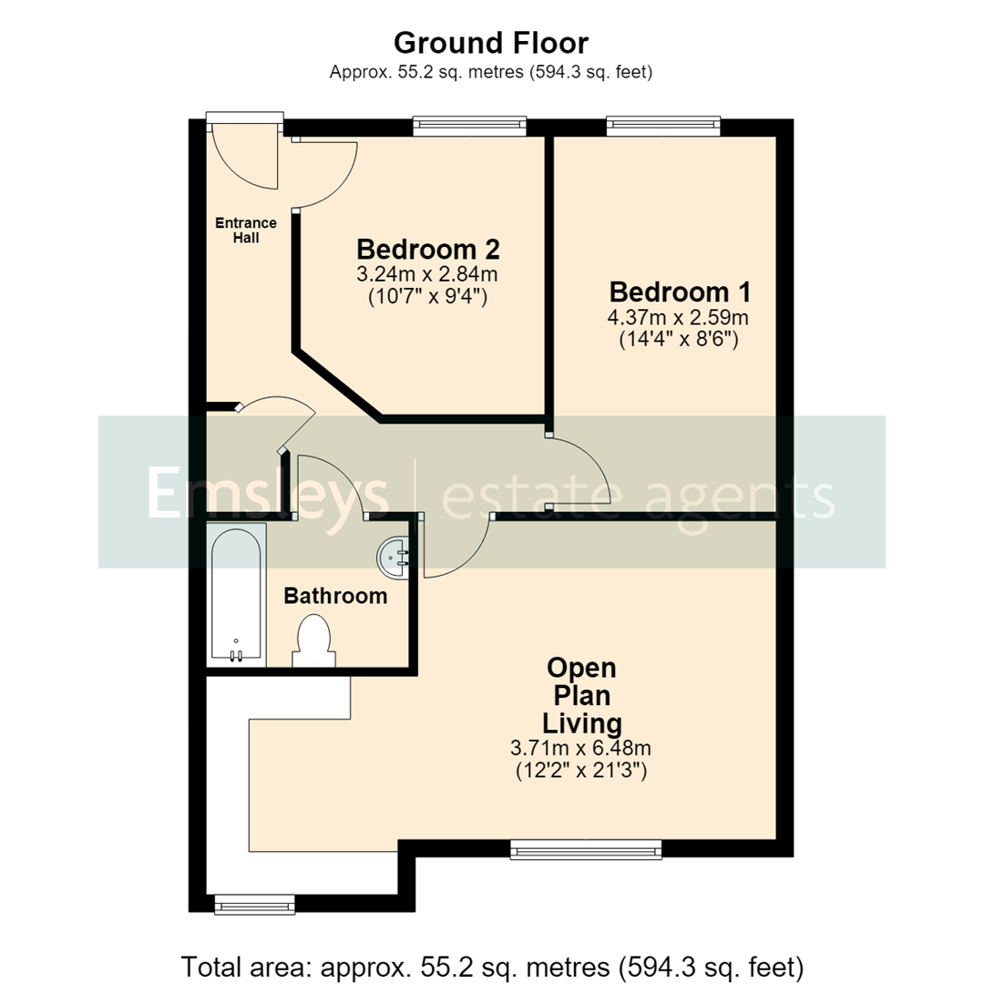 The Locks, Leeds floorplan