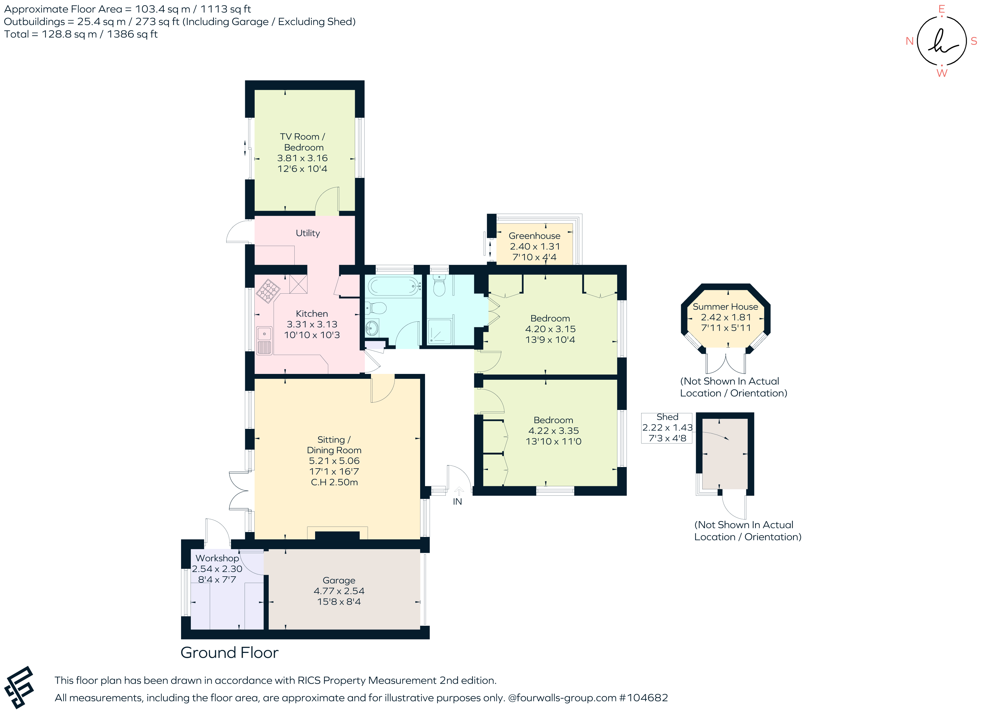5, Embry Close, Stanmore floorplan