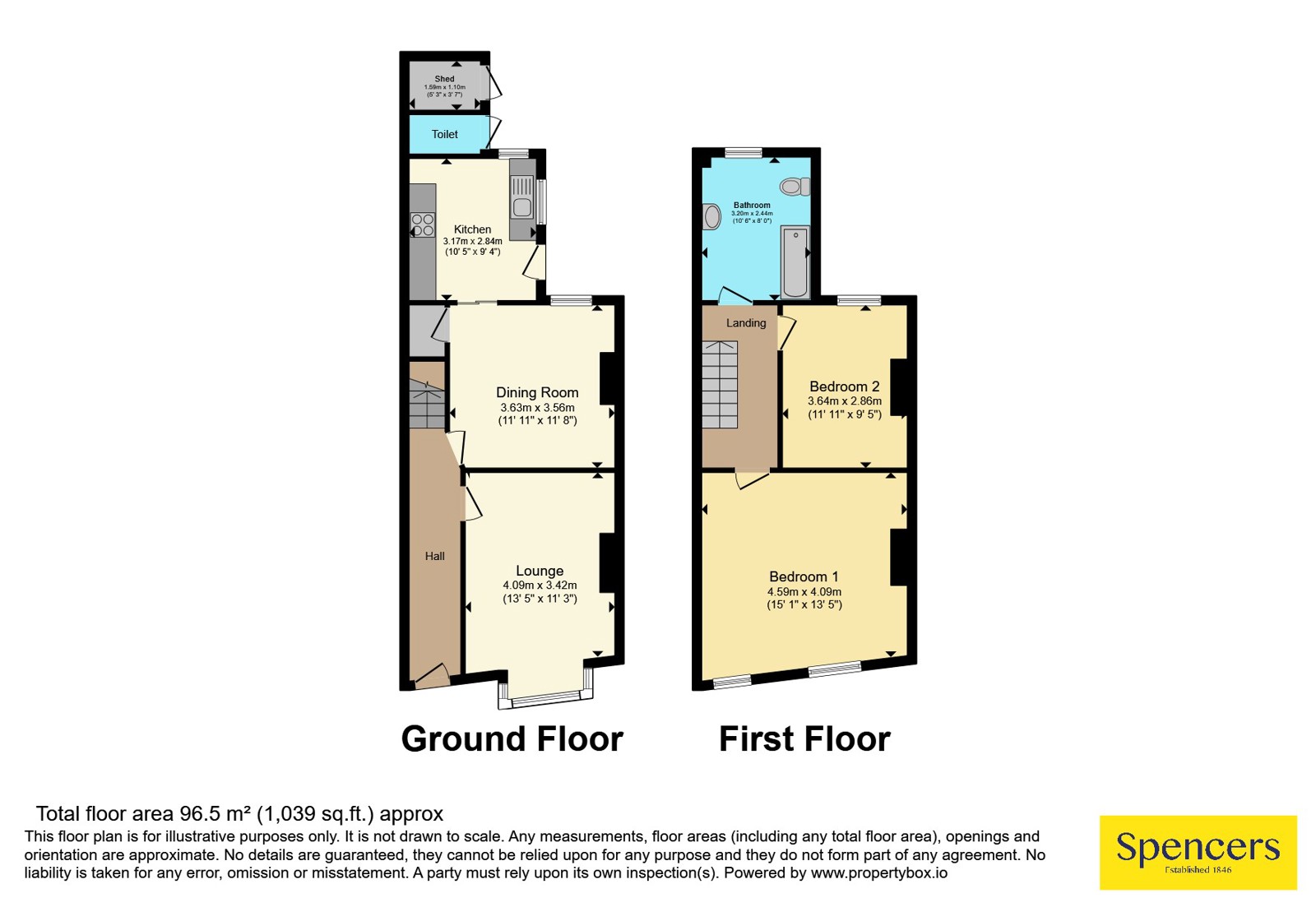 309, Clarendon Park Road, LEICESTER floorplan