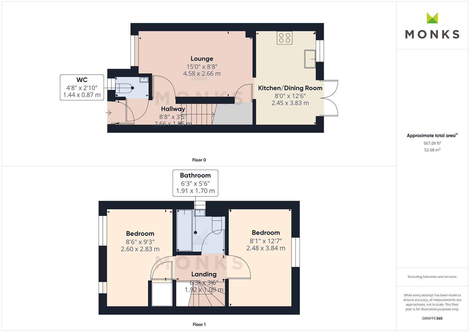 Broadhead Drive, Berwick Grange, Shrewsbury SY1, 2 bedroom semidetached house for sale