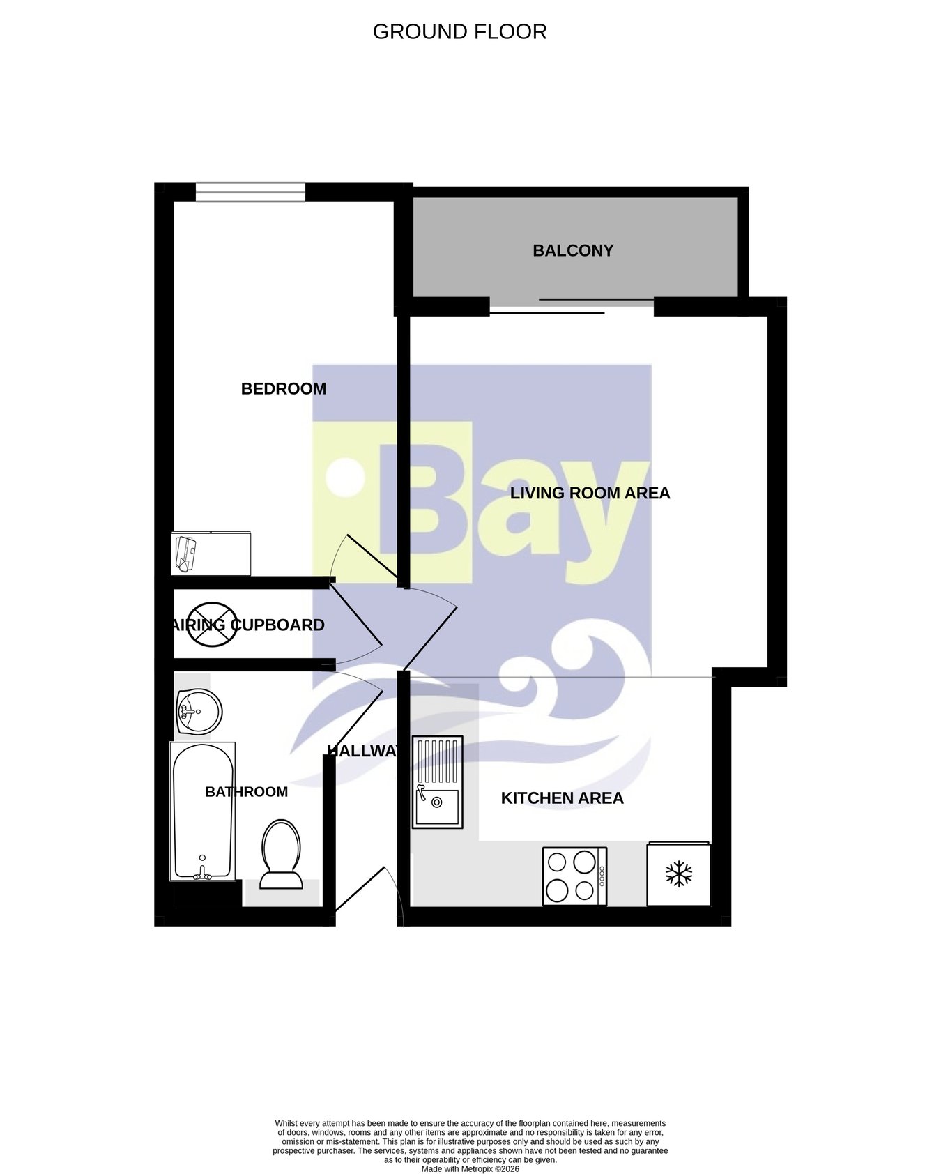 9, Royal Sovereign Apartments, Pentrechwyth floorplan