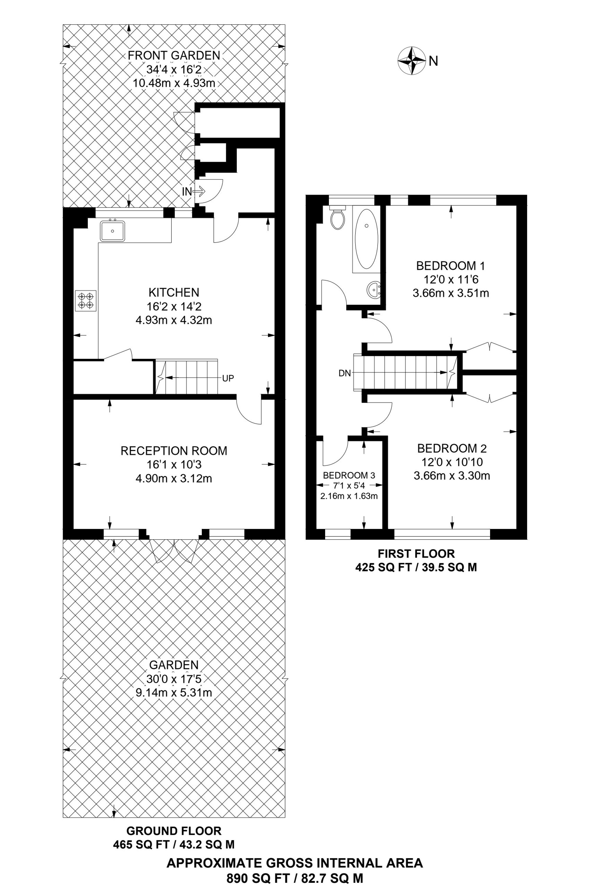 239 Eden Park Avenue, Beckenham floorplan