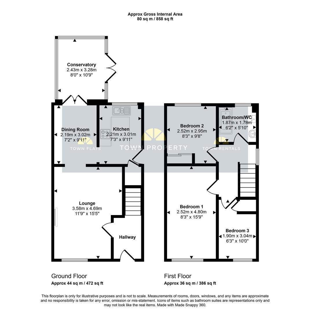 108, Mendip Avenue, Eastbourne floorplan
