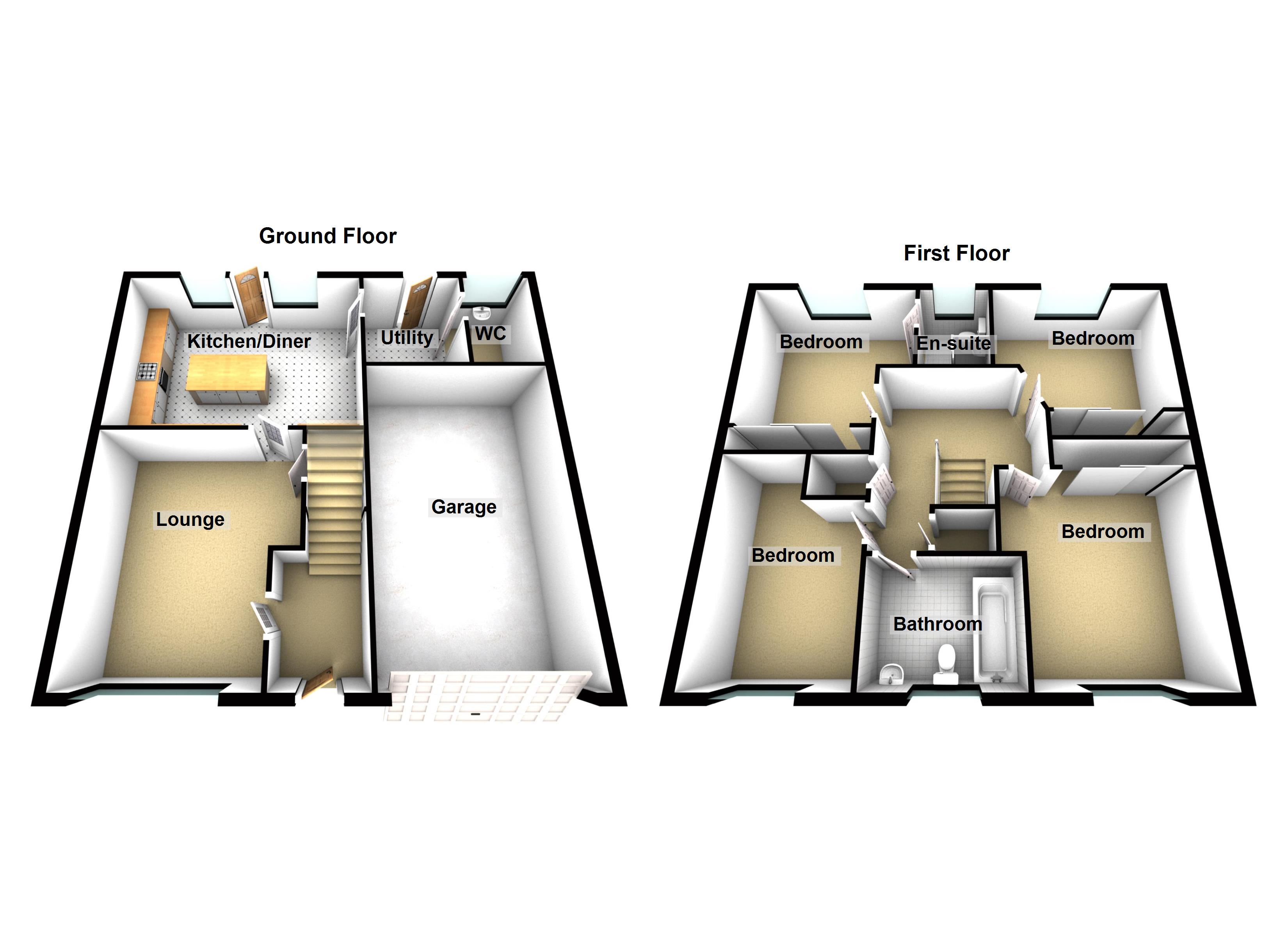 Charolais Lane, Huntingtower, Perth PH1, 4 bedroom detached house for